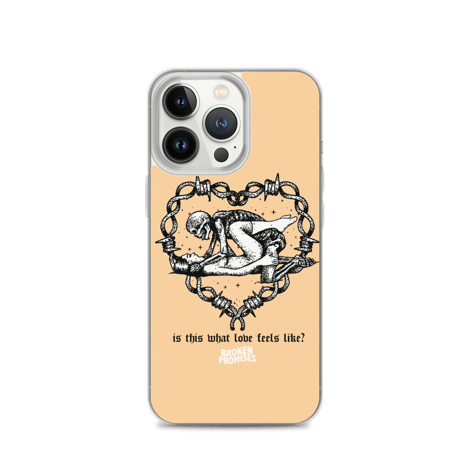 Feels Peach iPhone Case