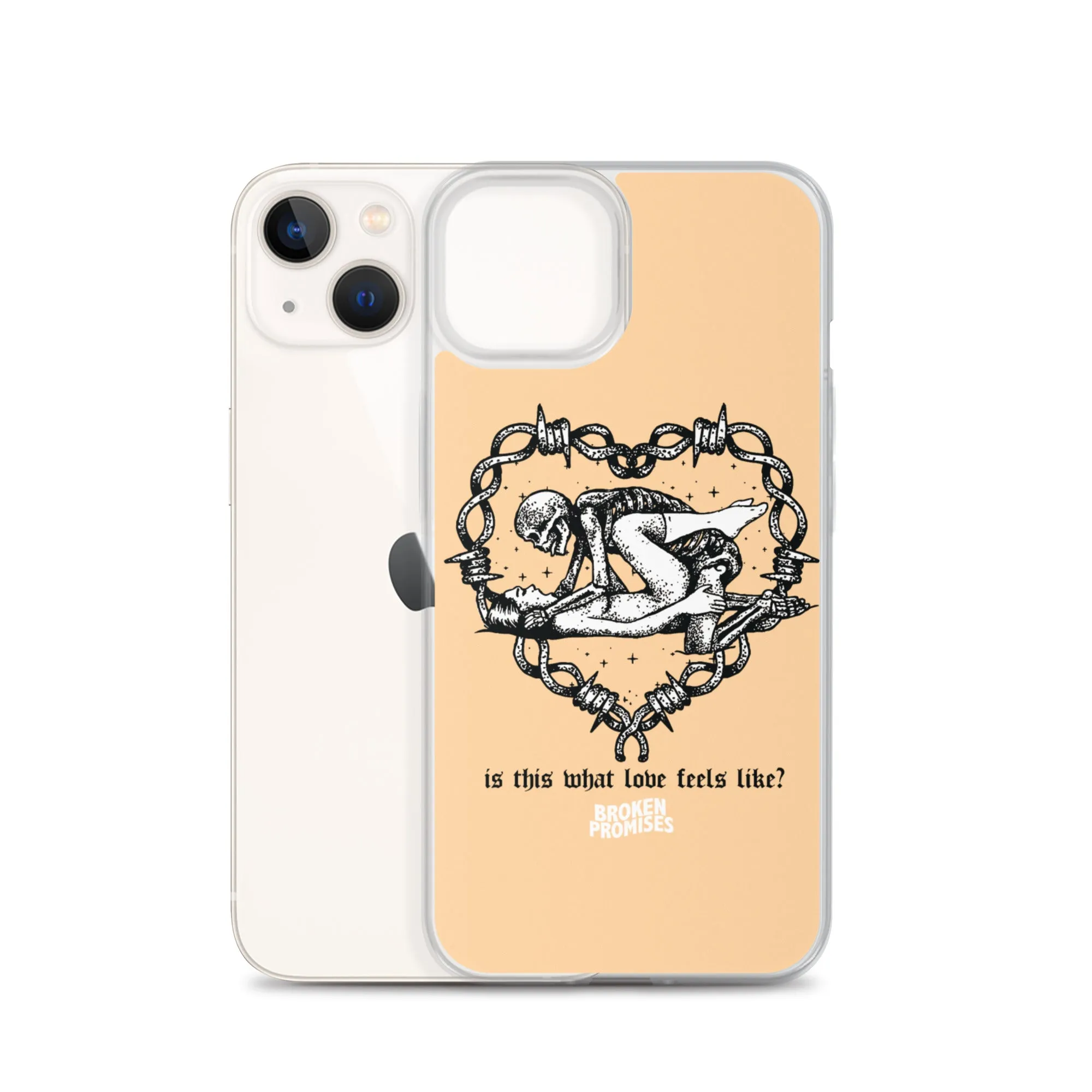 Feels Peach iPhone Case