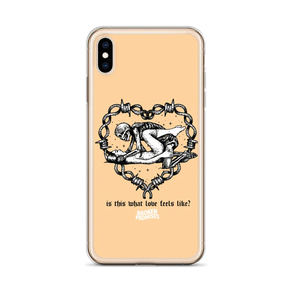 Feels Peach iPhone Case