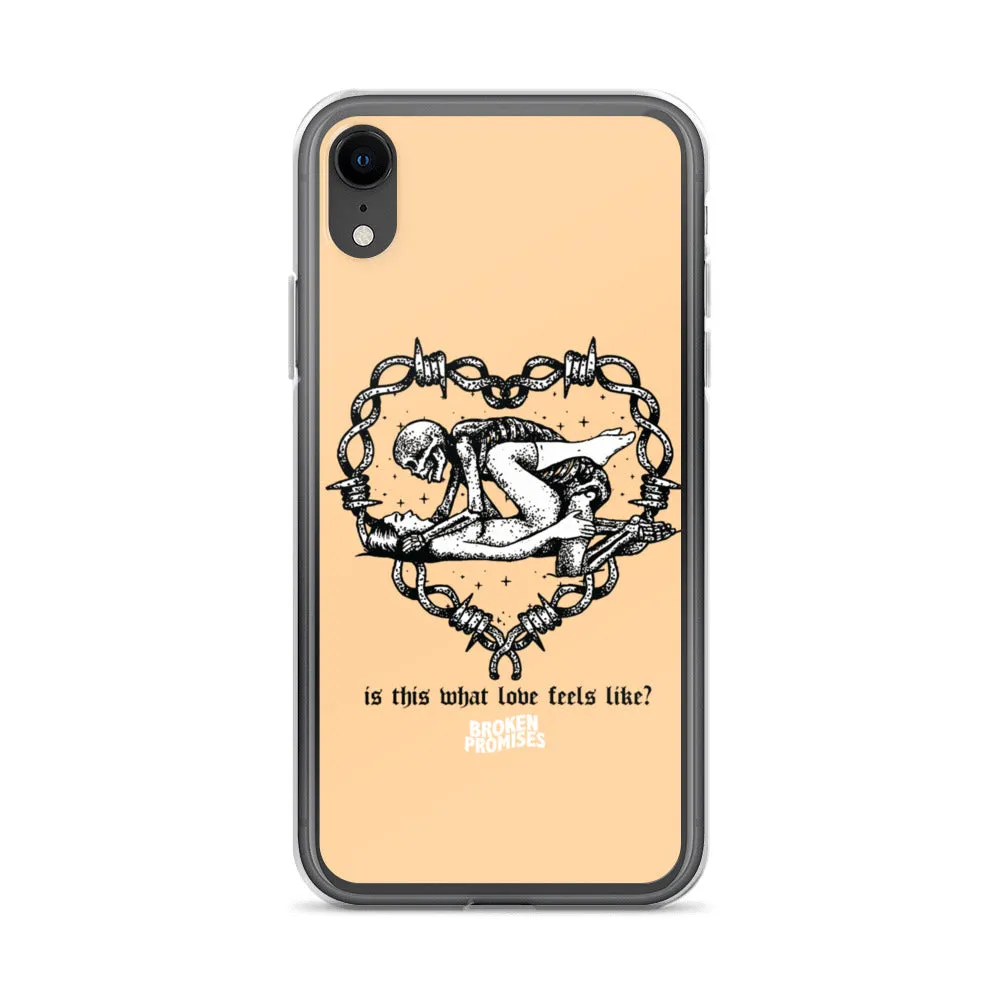 Feels Peach iPhone Case