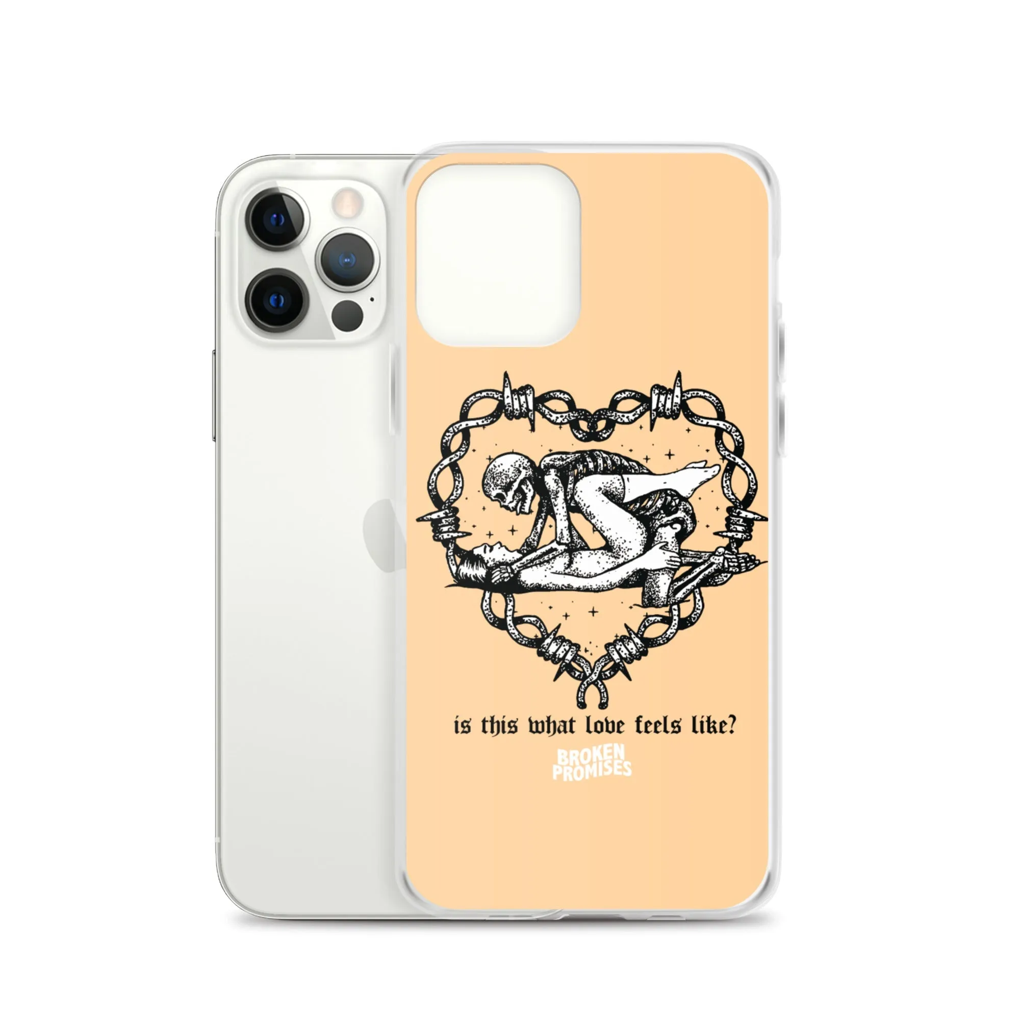 Feels Peach iPhone Case