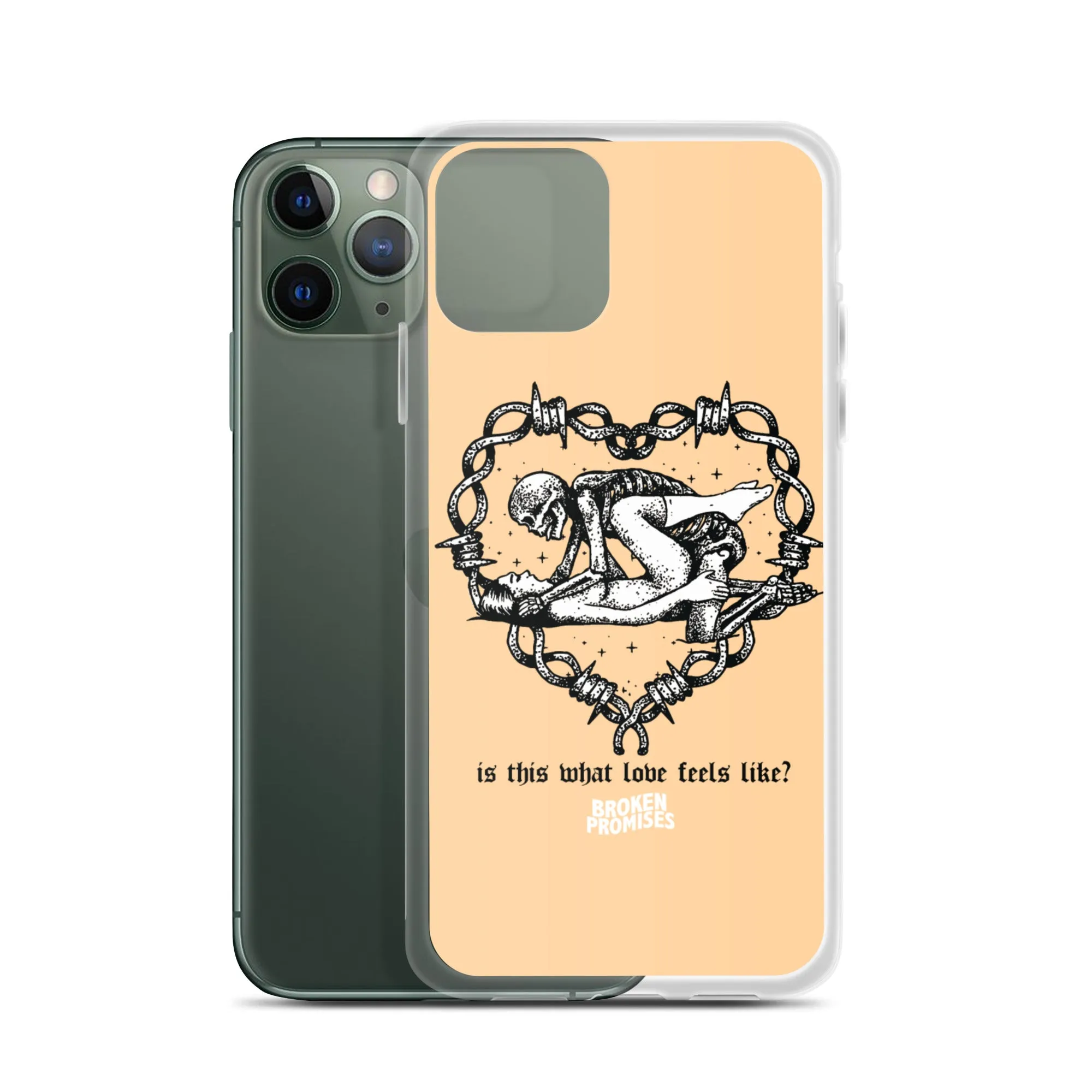 Feels Peach iPhone Case