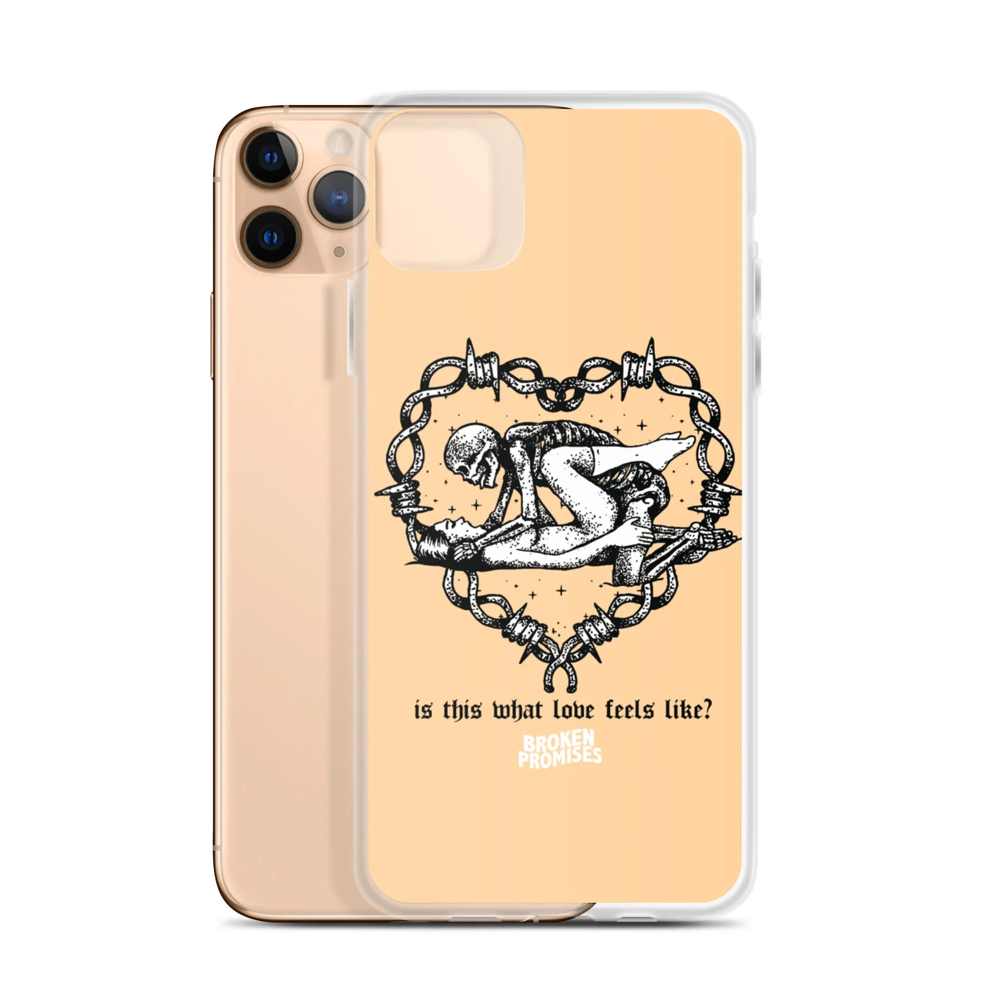 Feels Peach iPhone Case