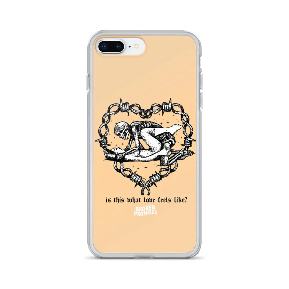 Feels Peach iPhone Case