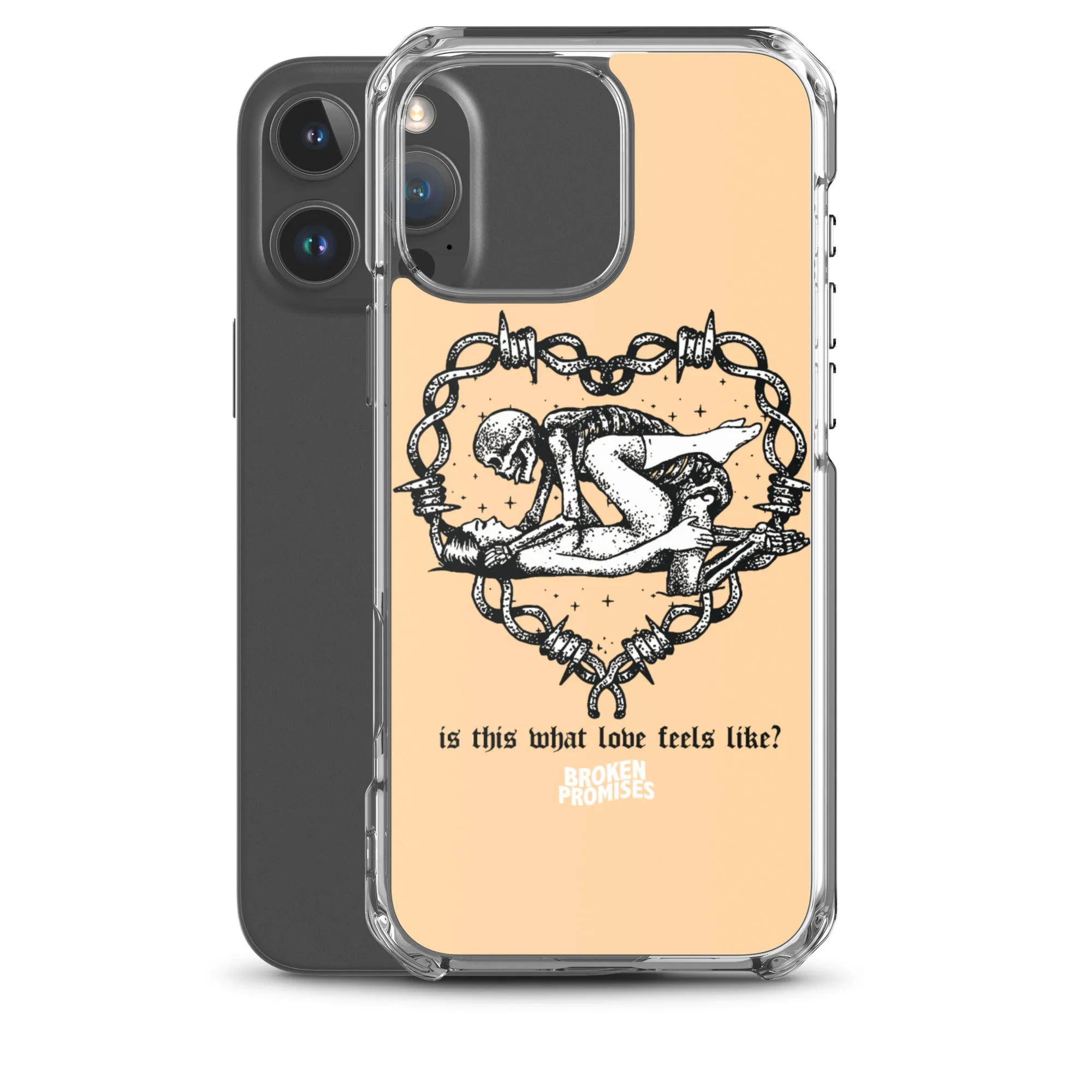 Feels Peach iPhone Case