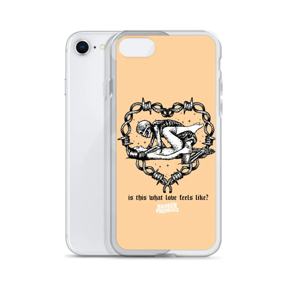 Feels Peach iPhone Case