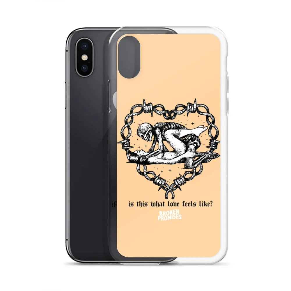 Feels Peach iPhone Case