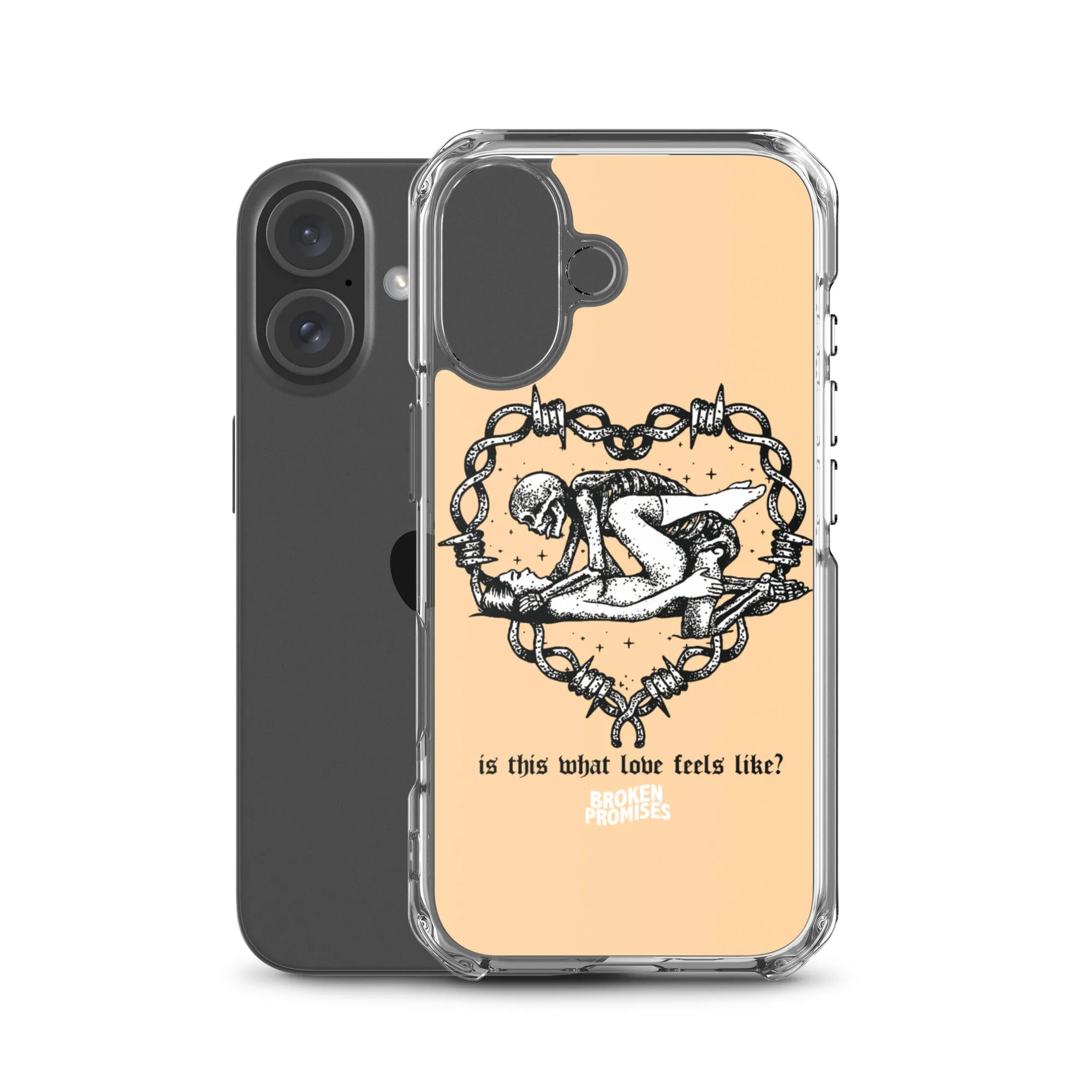 Feels Peach iPhone Case