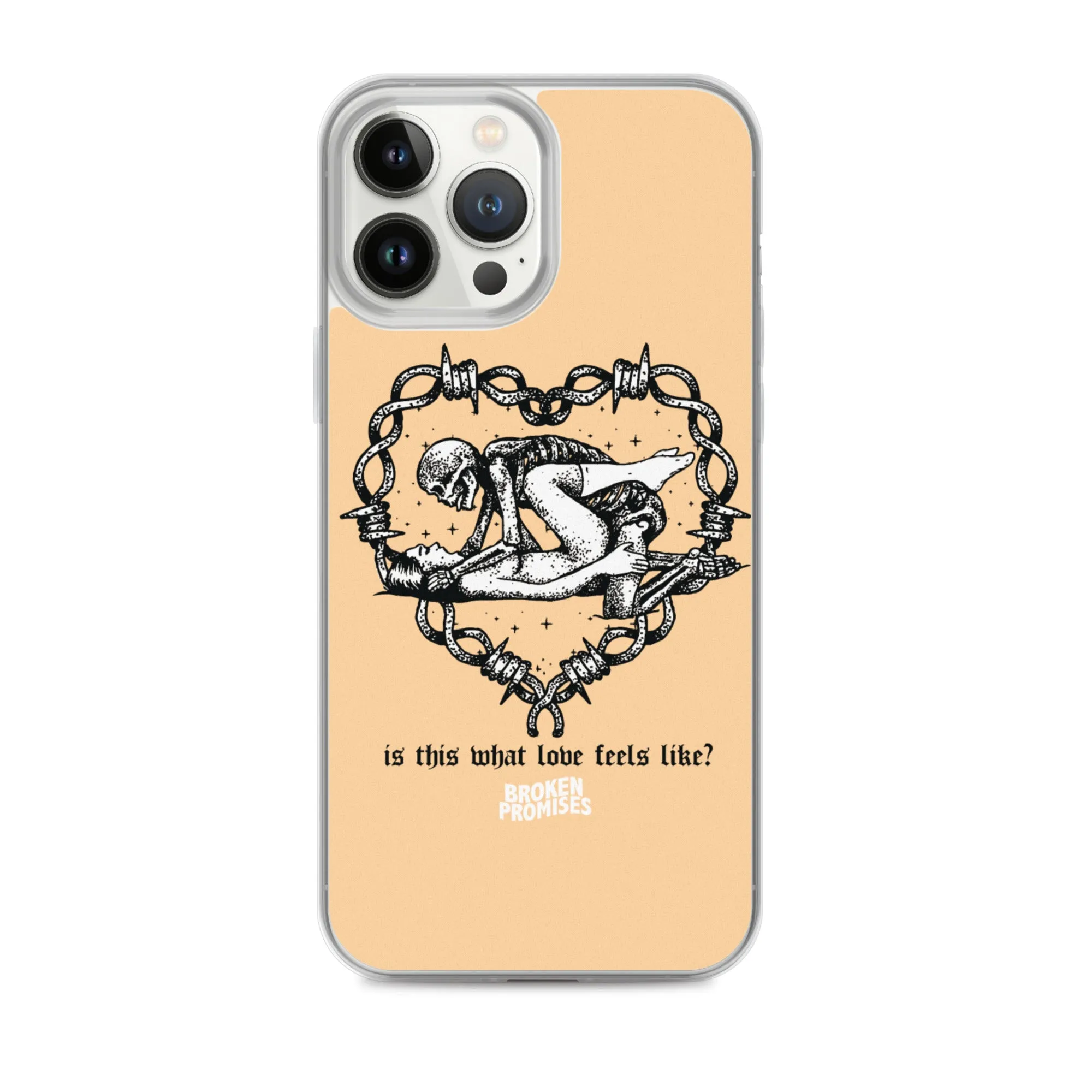 Feels Peach iPhone Case