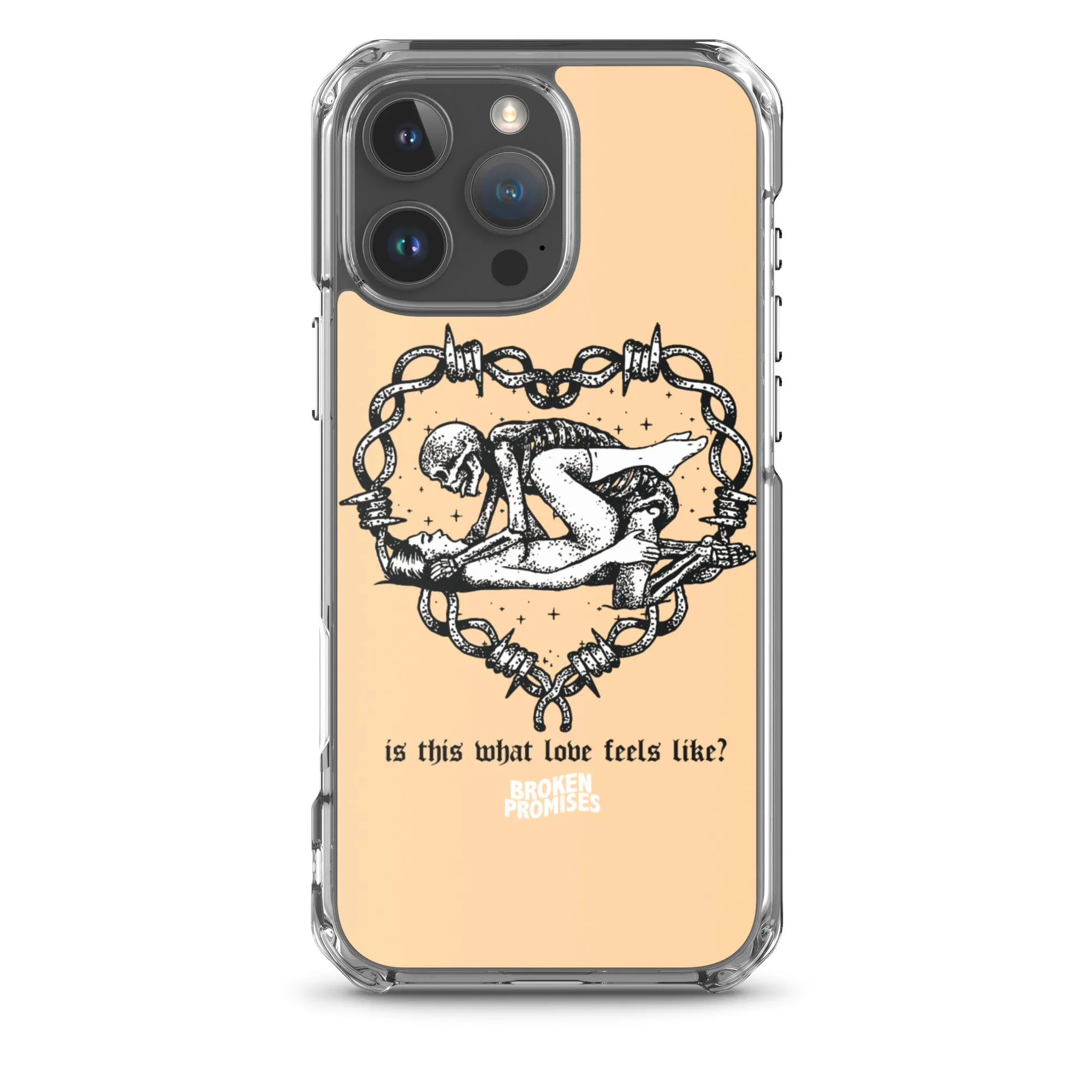 Feels Peach iPhone Case