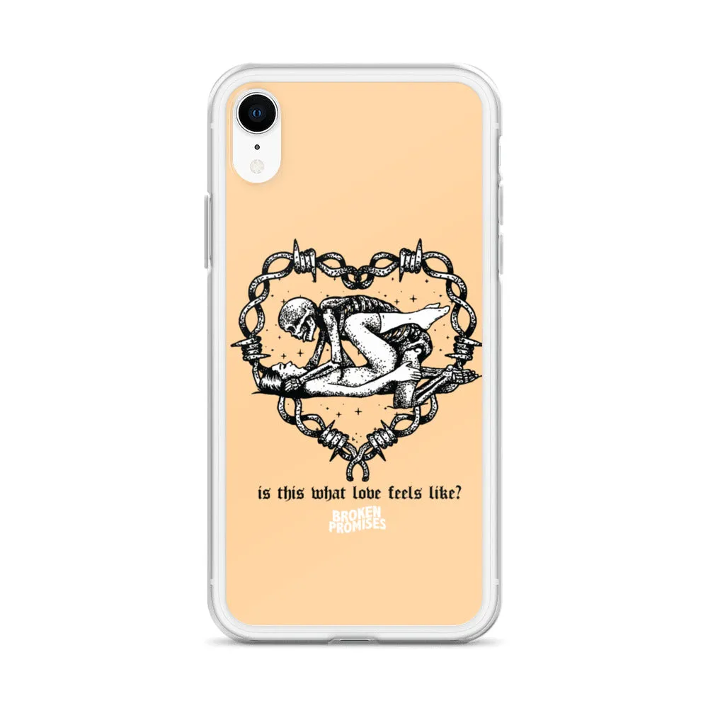 Feels Peach iPhone Case