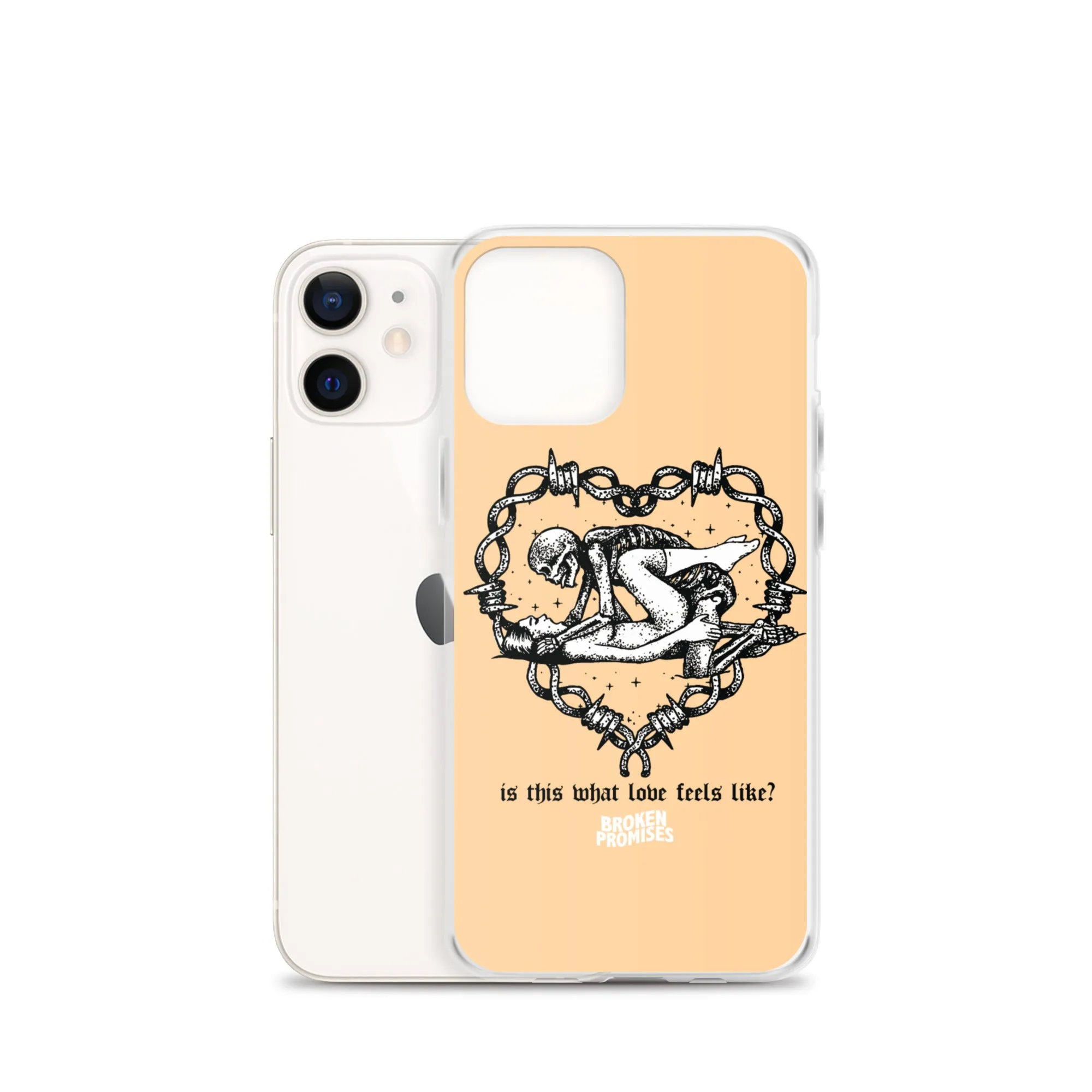 Feels Peach iPhone Case