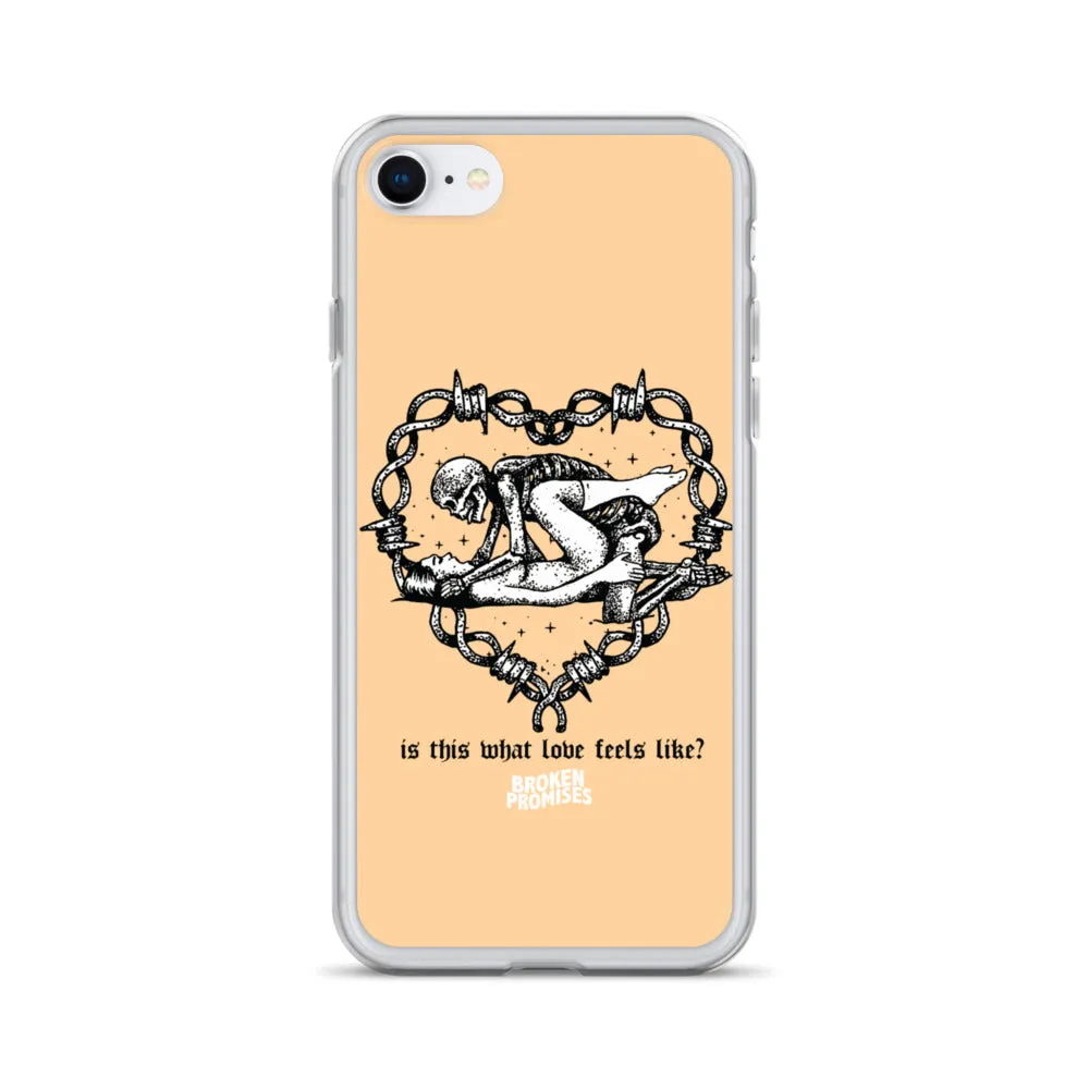 Feels Peach iPhone Case