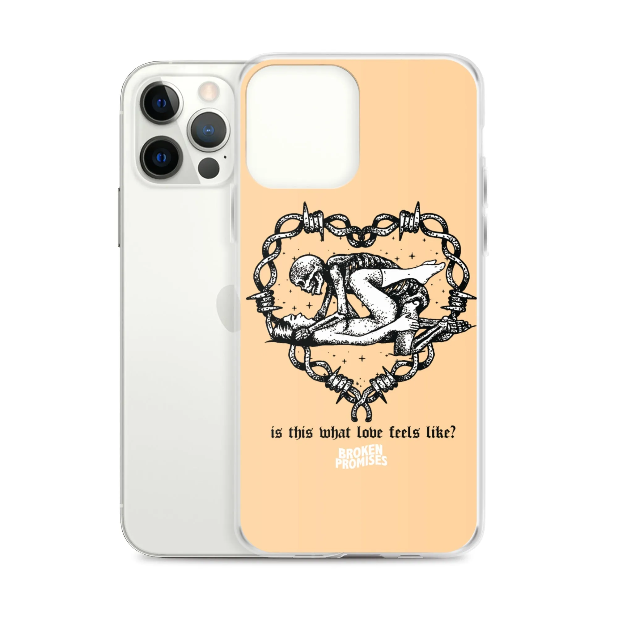 Feels Peach iPhone Case