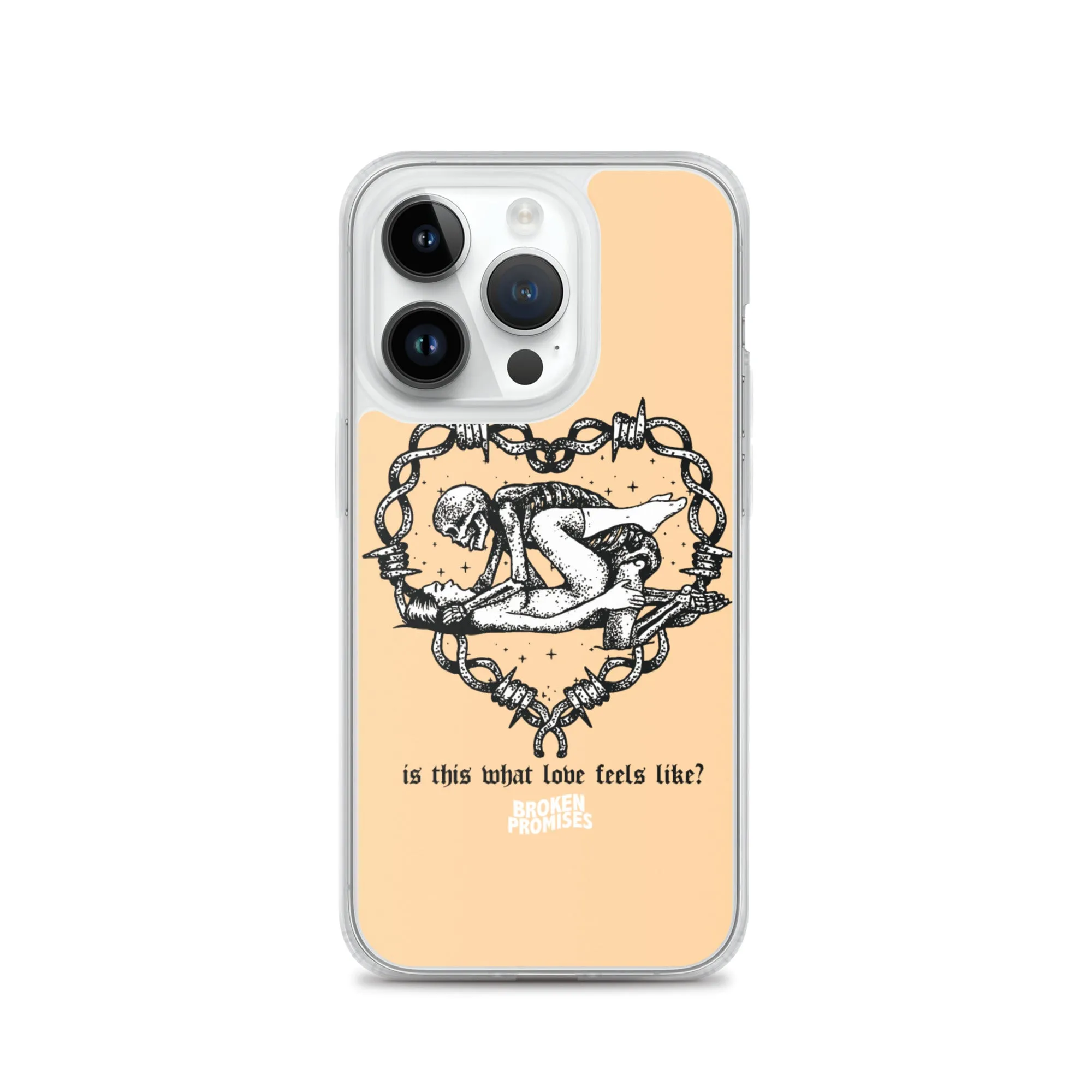 Feels Peach iPhone Case