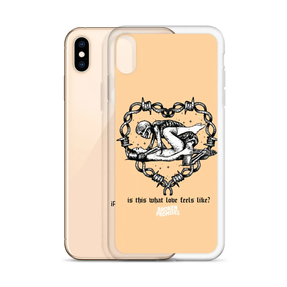 Feels Peach iPhone Case