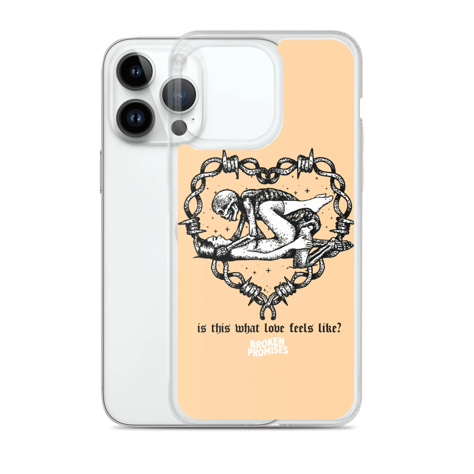 Feels Peach iPhone Case