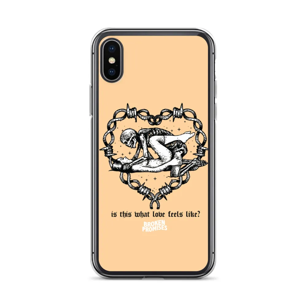 Feels Peach iPhone Case