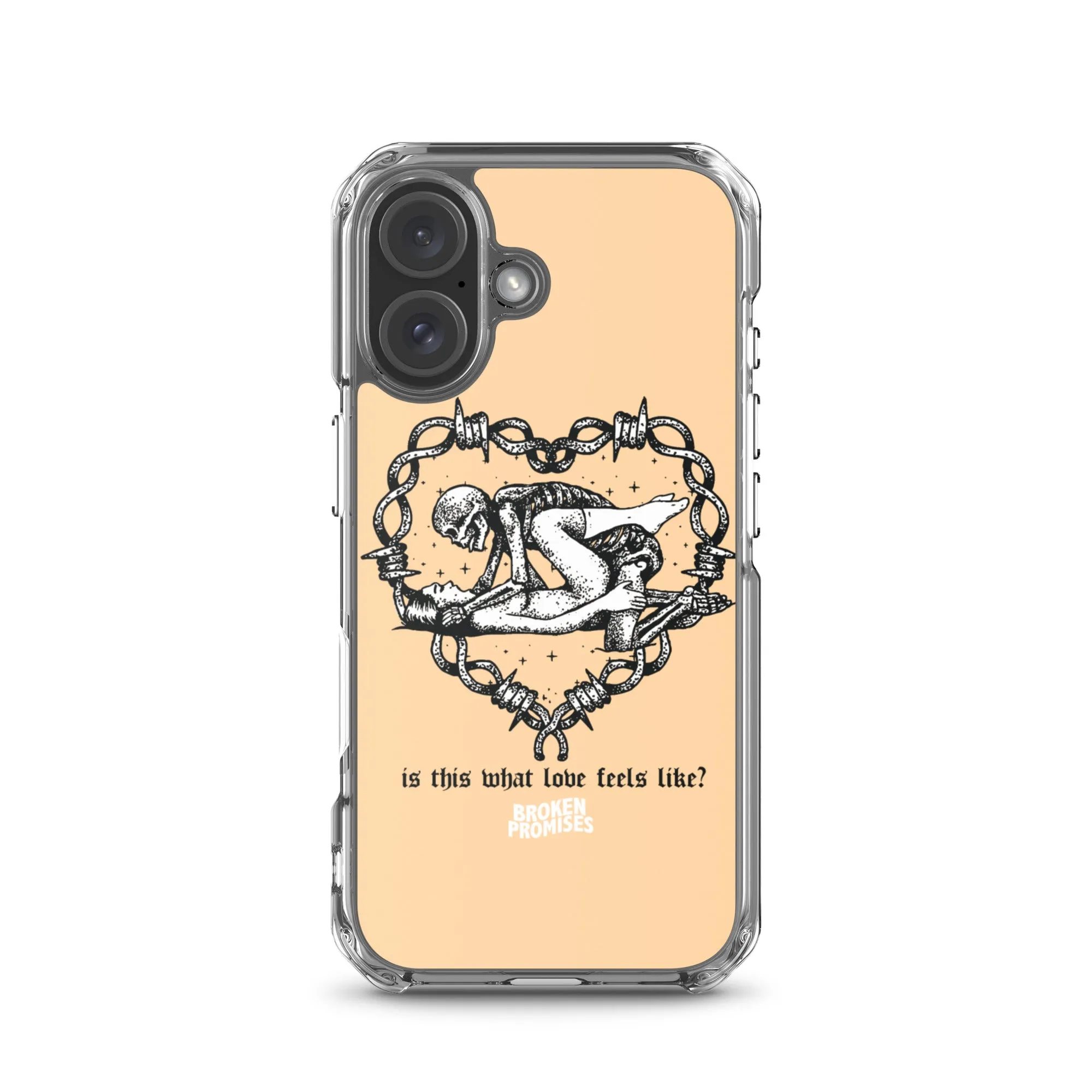 Feels Peach iPhone Case