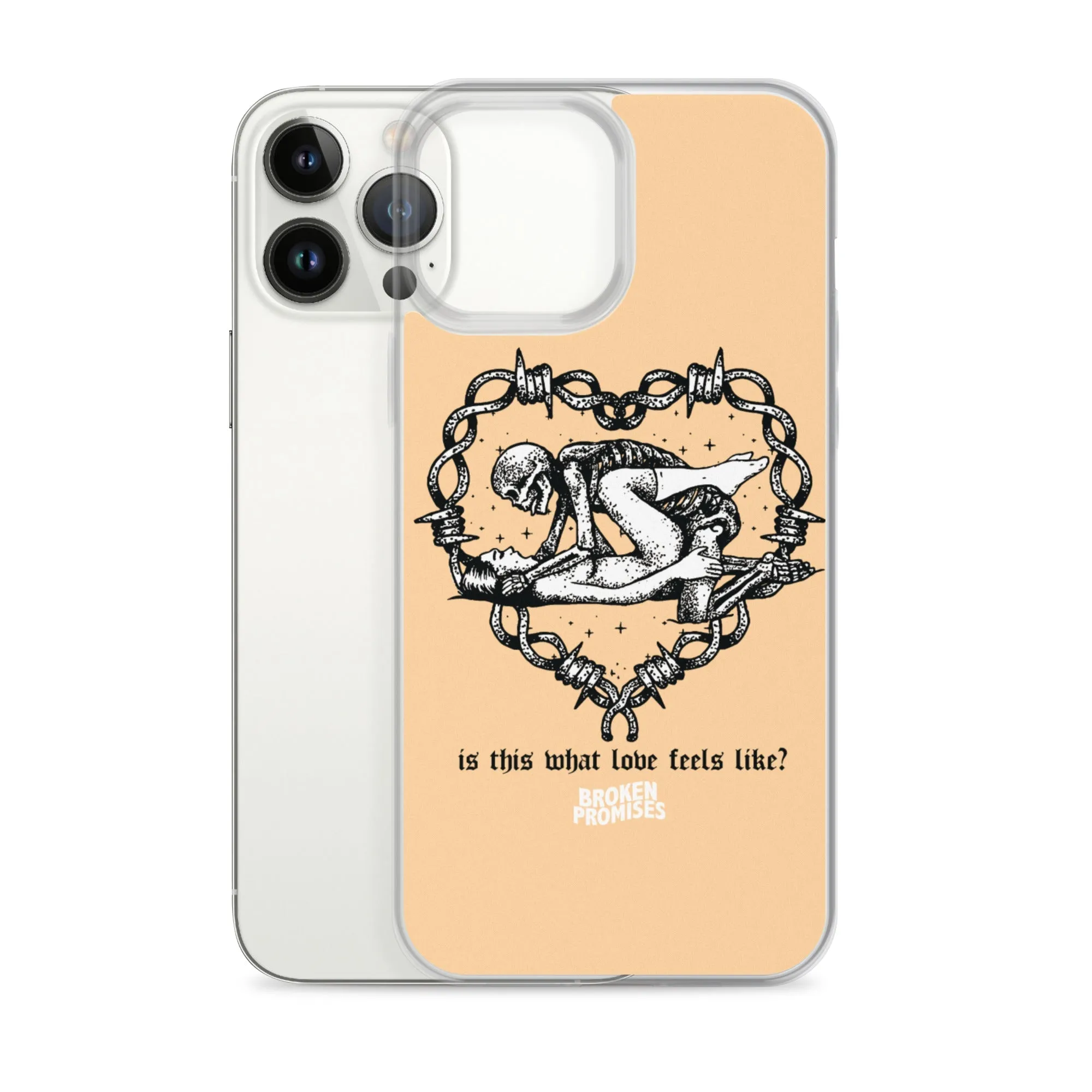 Feels Peach iPhone Case