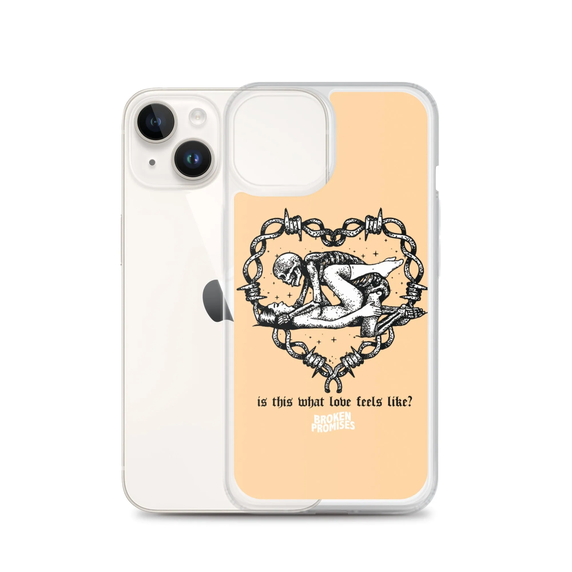 Feels Peach iPhone Case