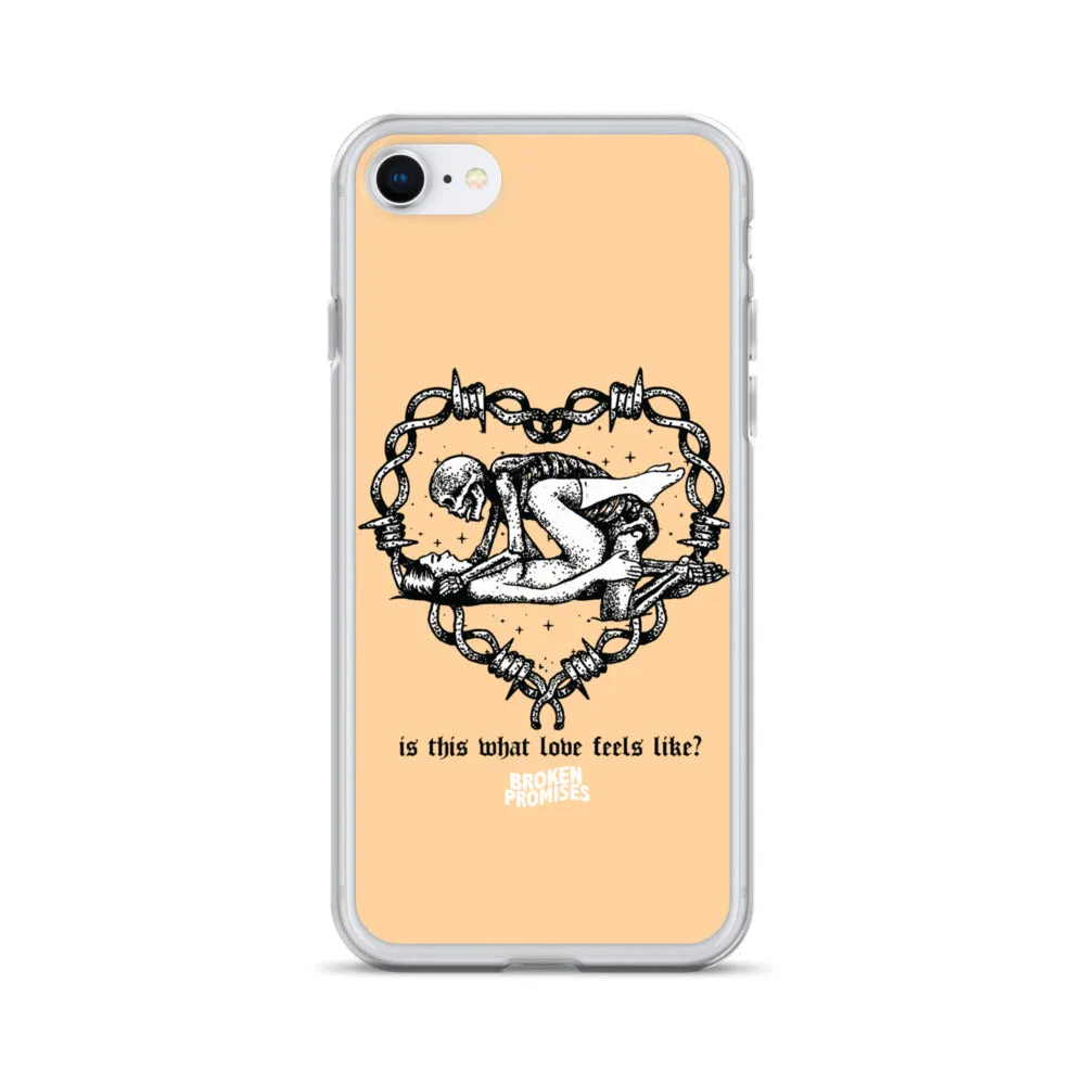 Feels Peach iPhone Case