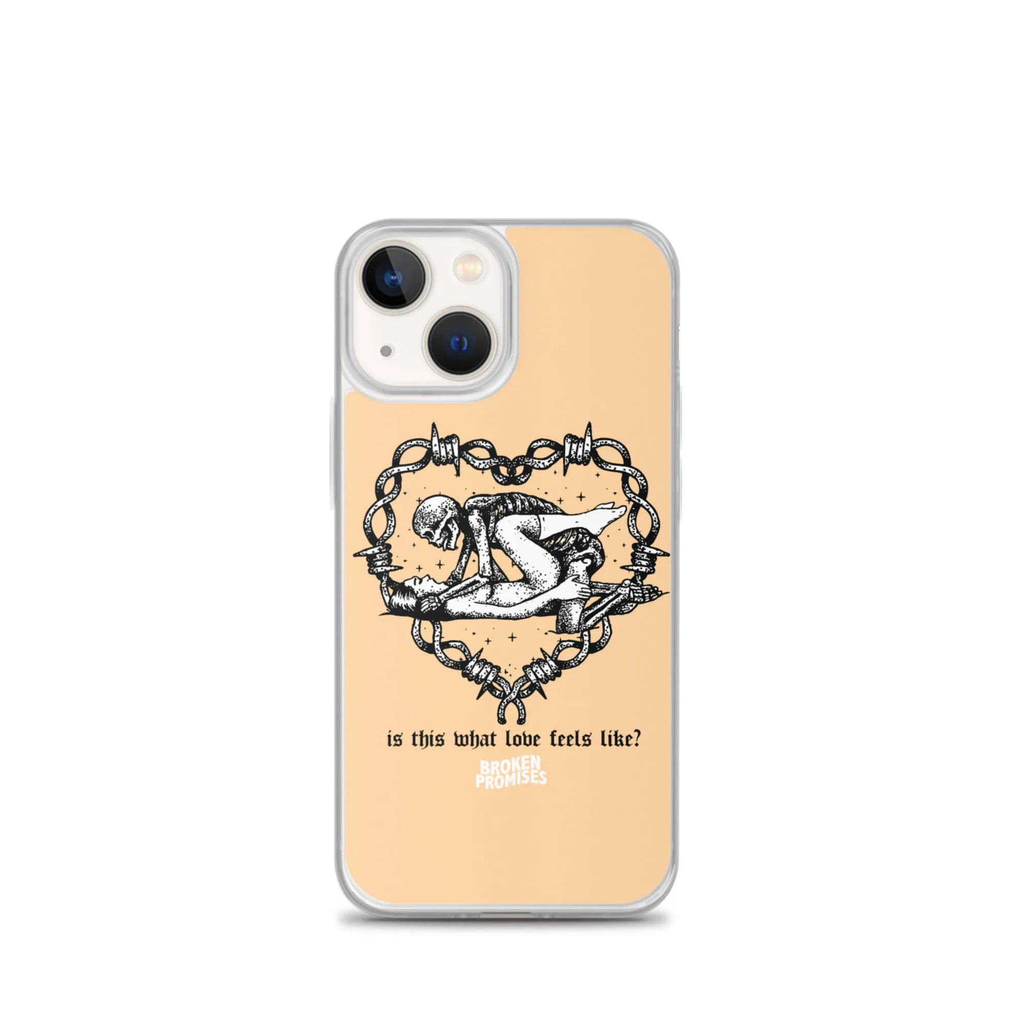 Feels Peach iPhone Case