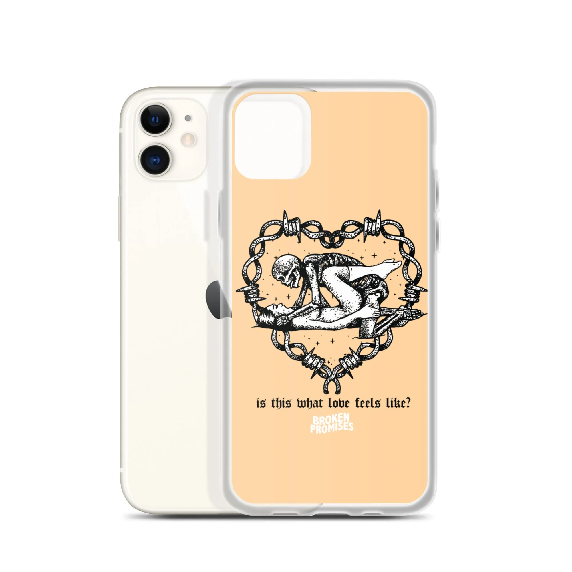 Feels Peach iPhone Case