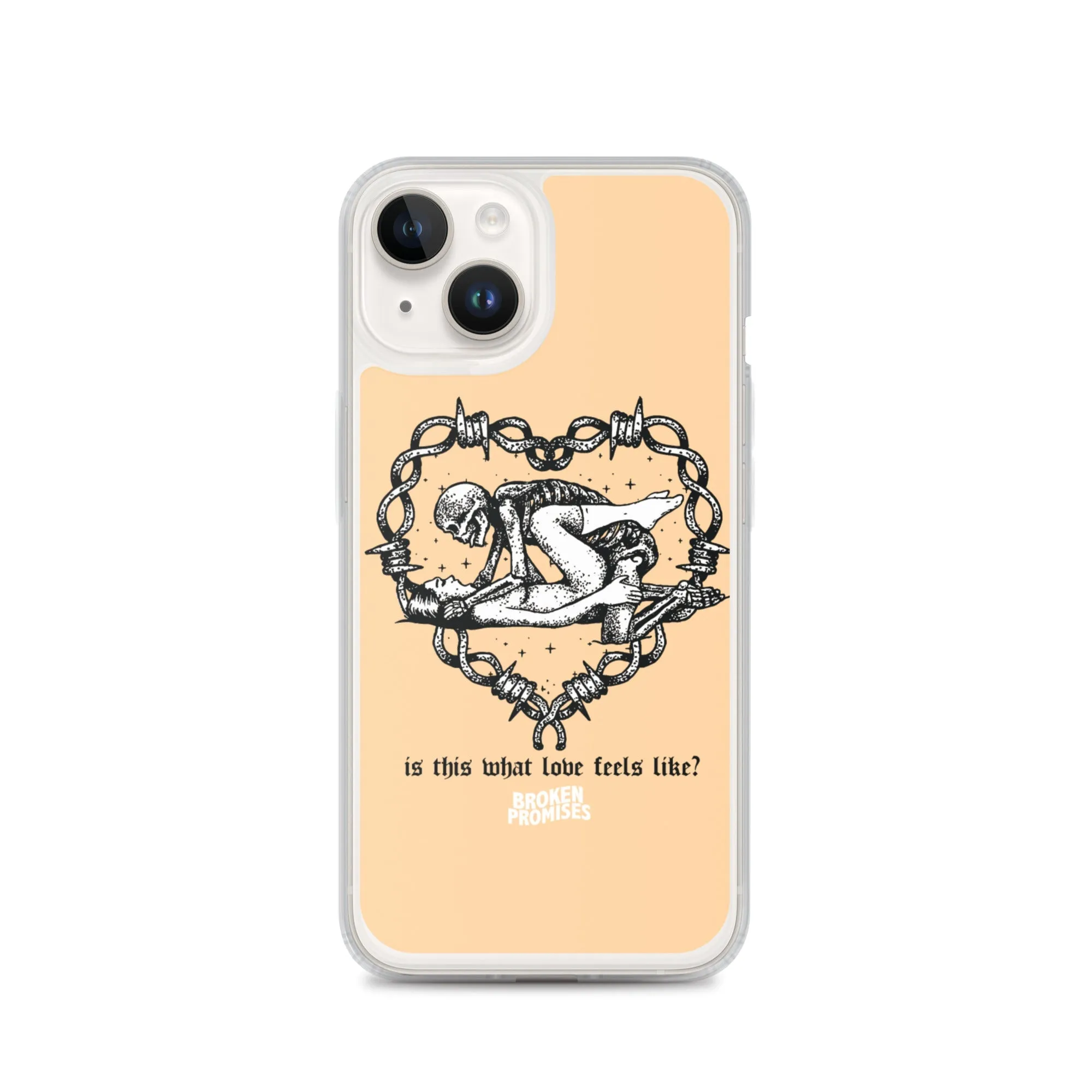 Feels Peach iPhone Case