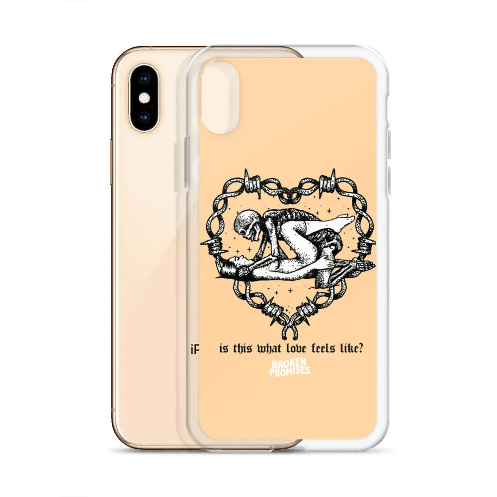 Feels Peach iPhone Case