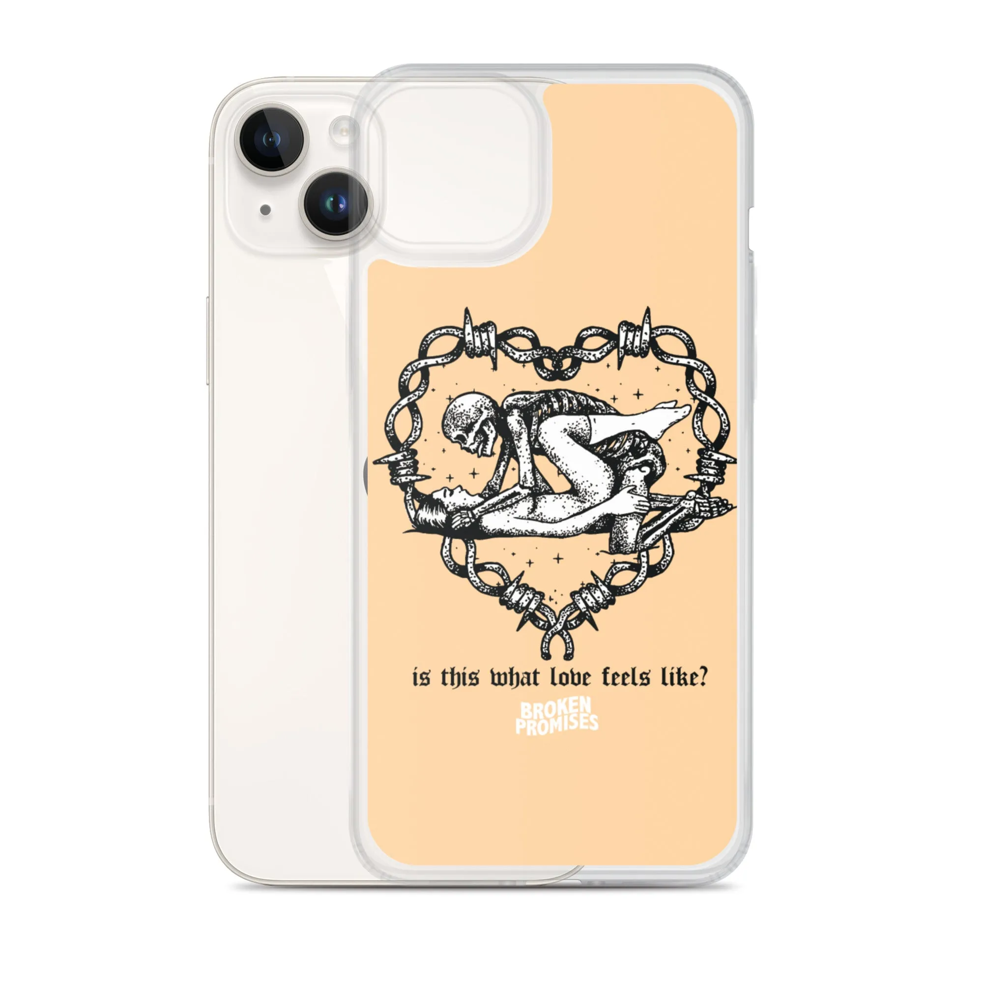 Feels Peach iPhone Case