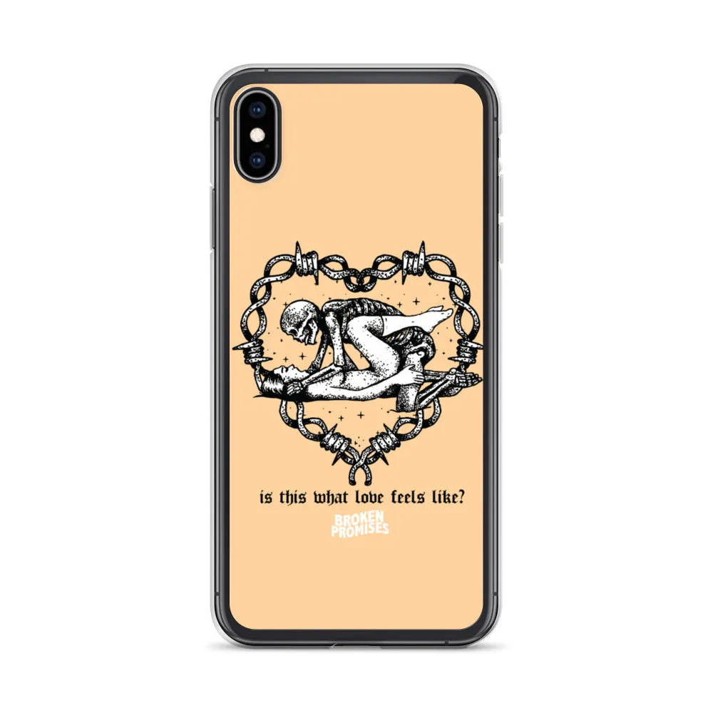 Feels Peach iPhone Case