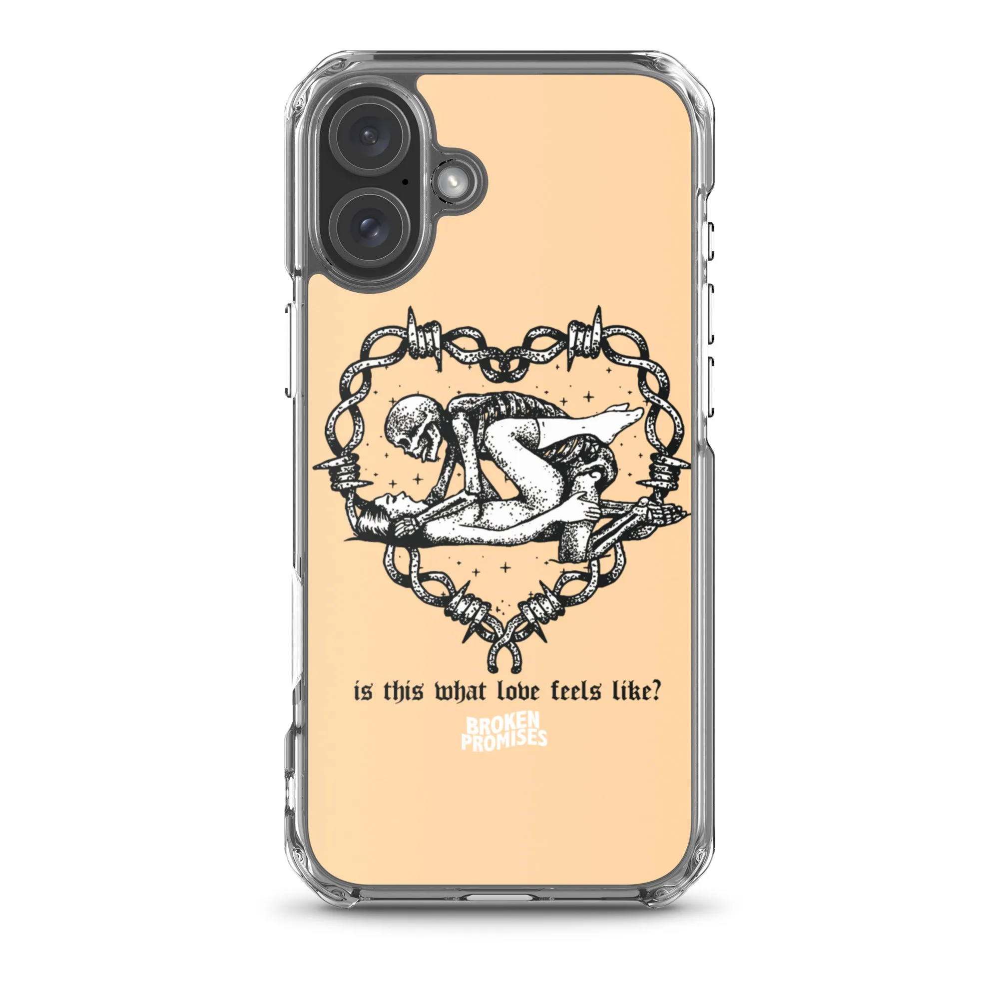 Feels Peach iPhone Case