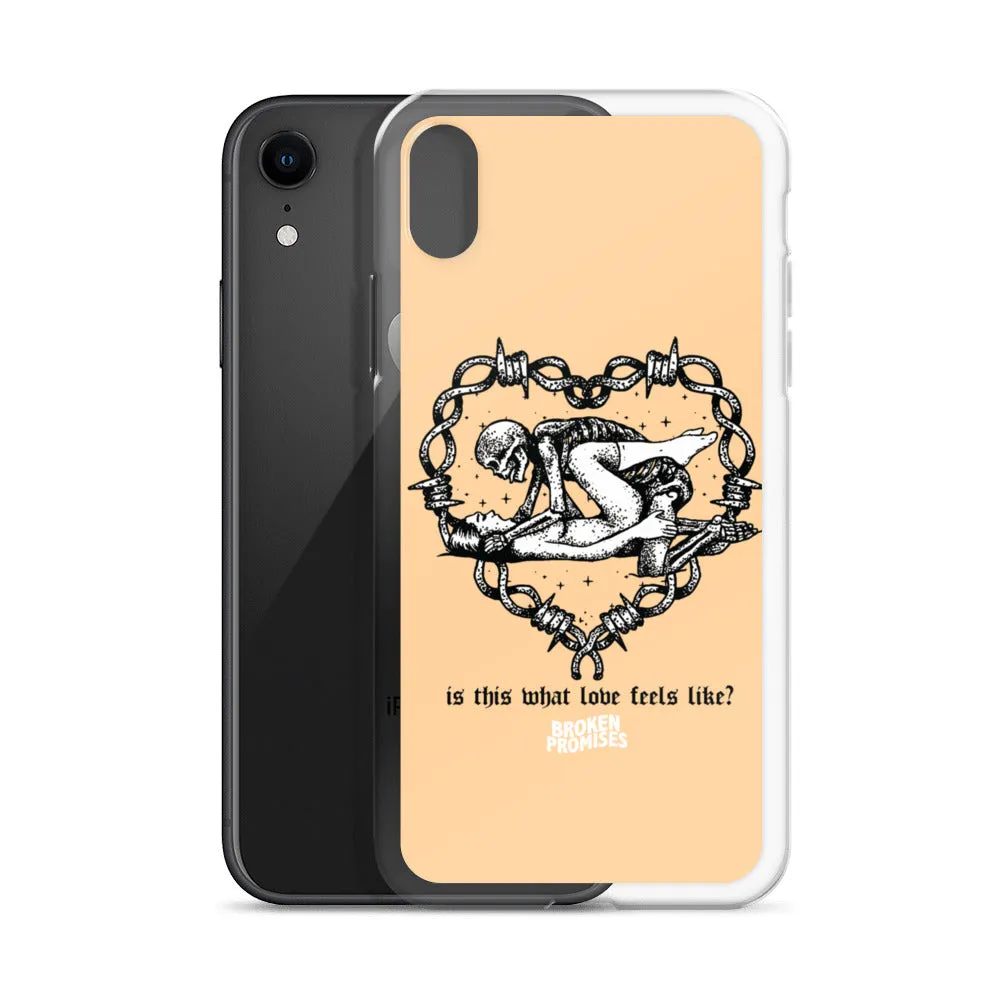 Feels Peach iPhone Case