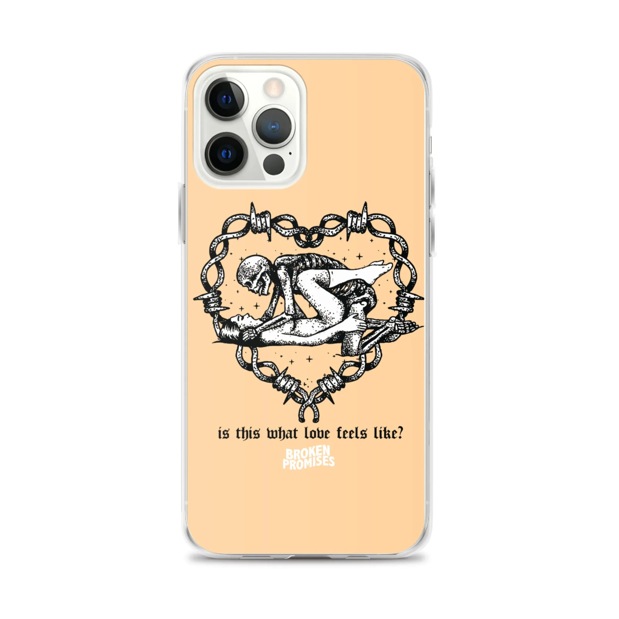 Feels Peach iPhone Case