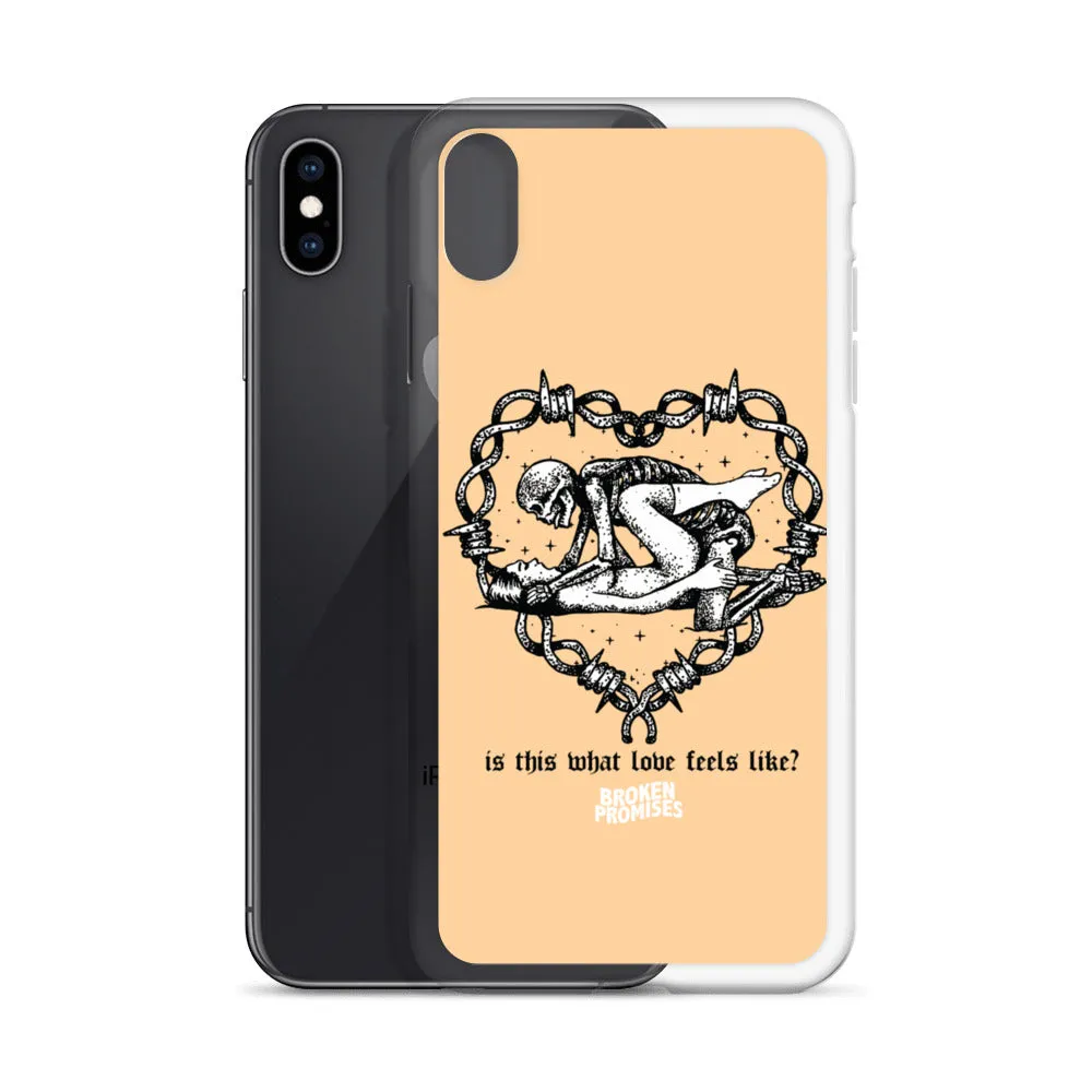 Feels Peach iPhone Case