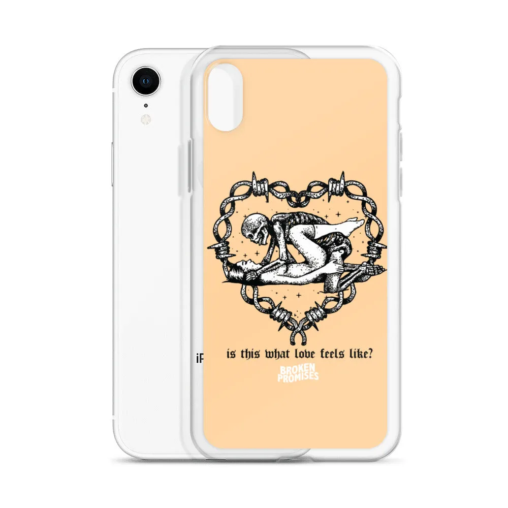 Feels Peach iPhone Case