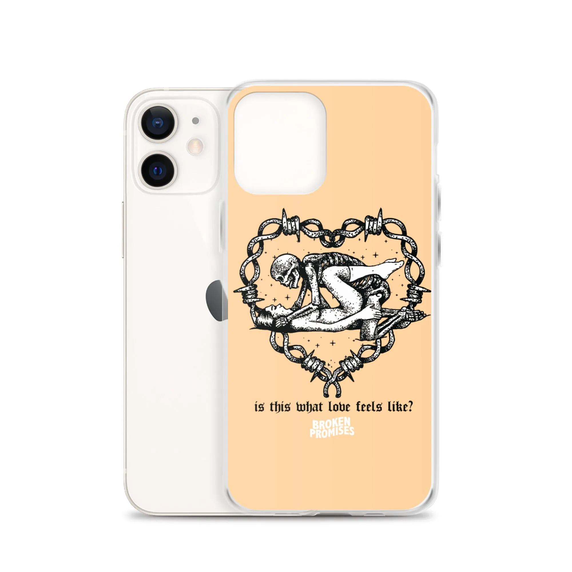 Feels Peach iPhone Case