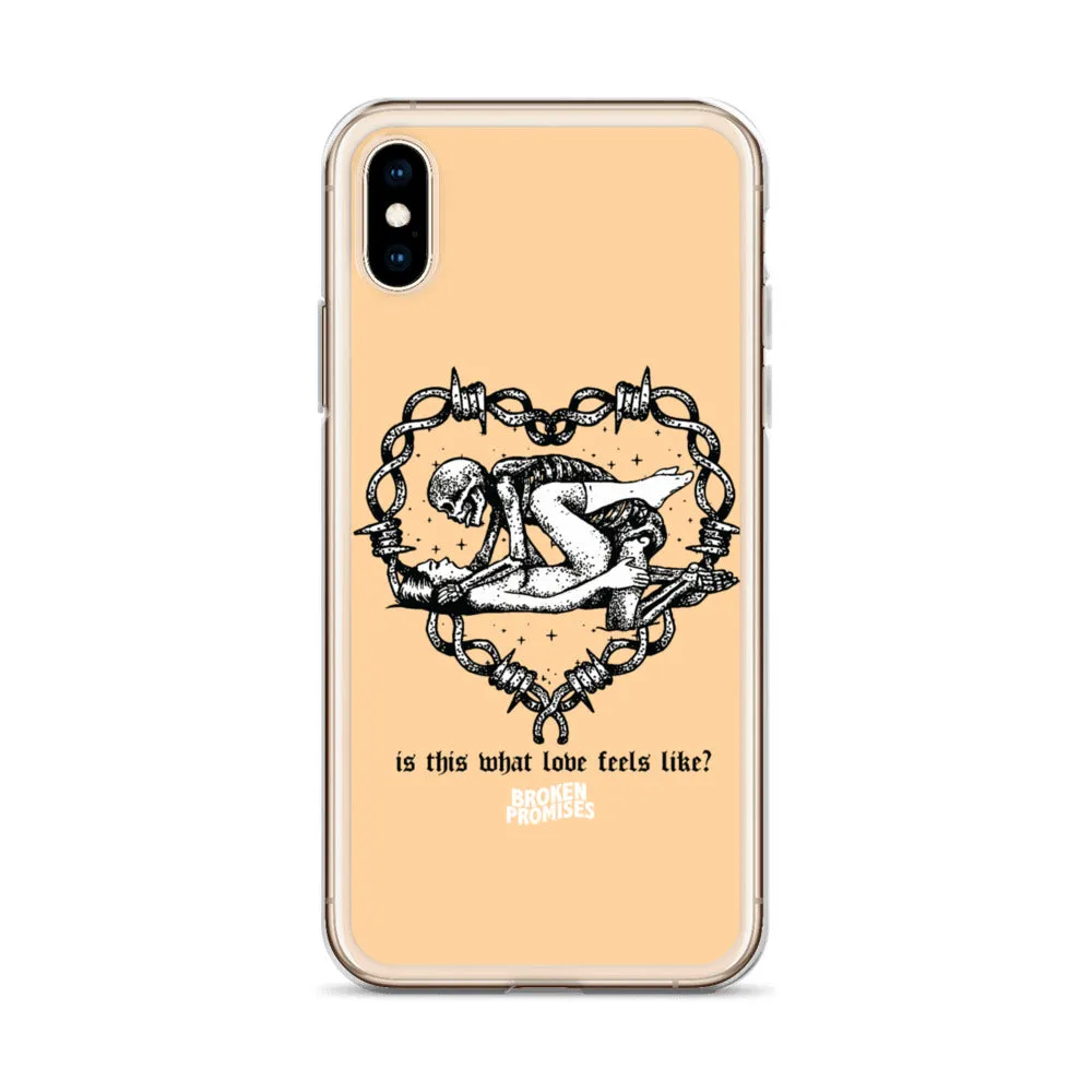 Feels Peach iPhone Case