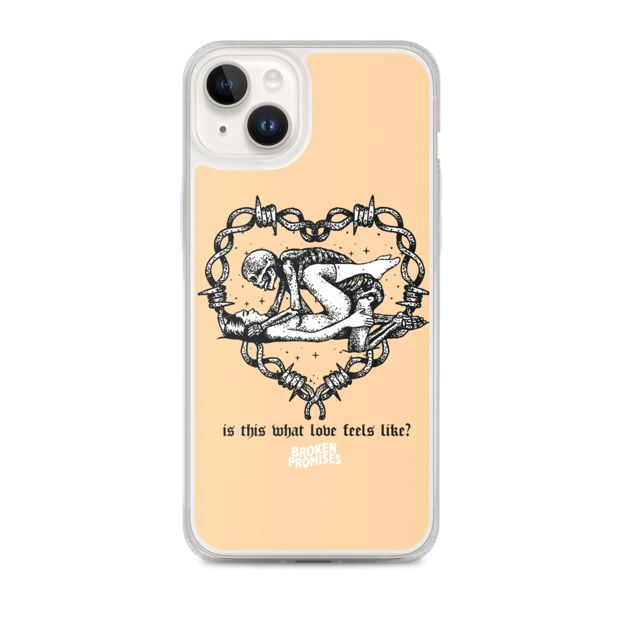 Feels Peach iPhone Case