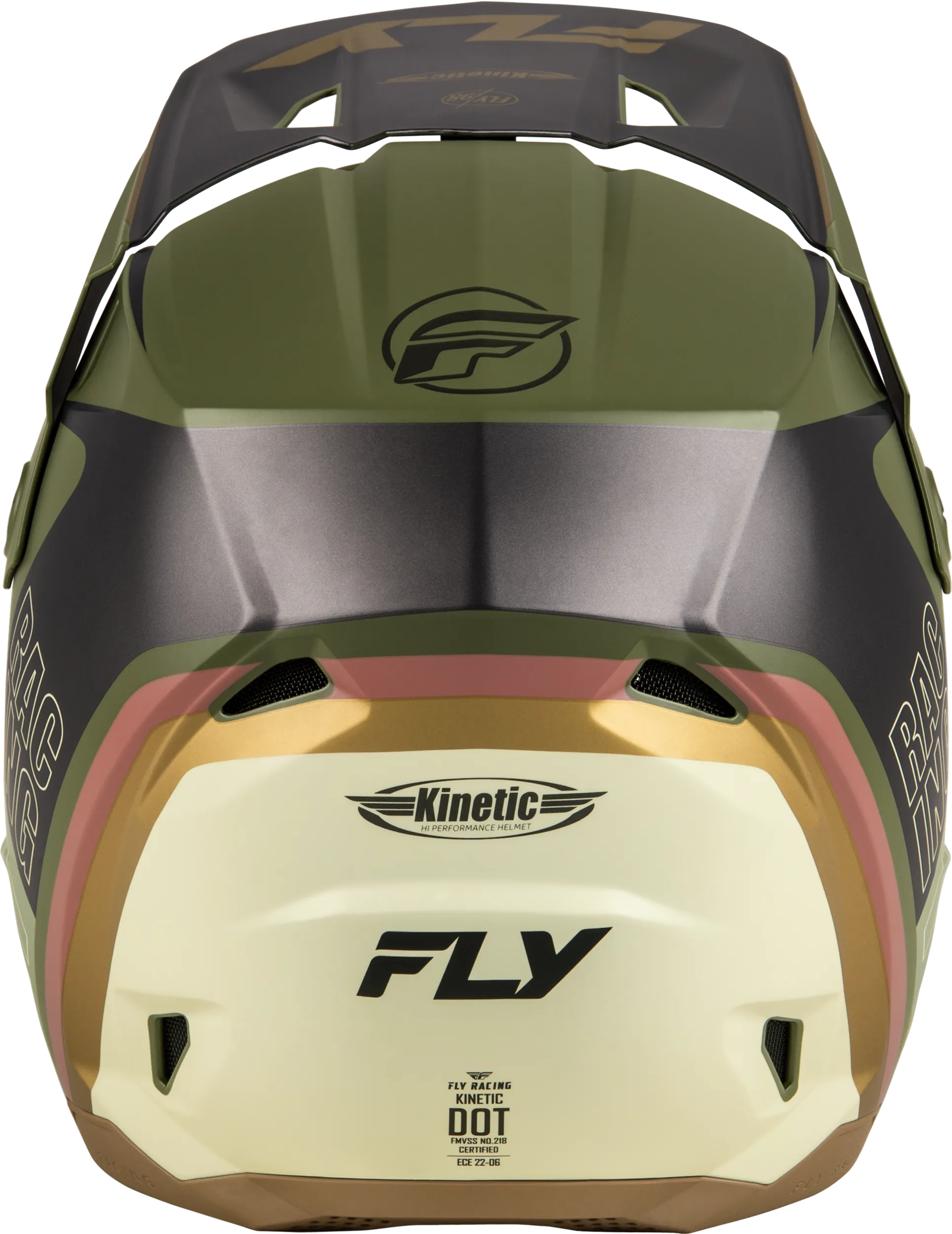 Fly Racing Adult Kinetic Rally MX/Offroad Helmet