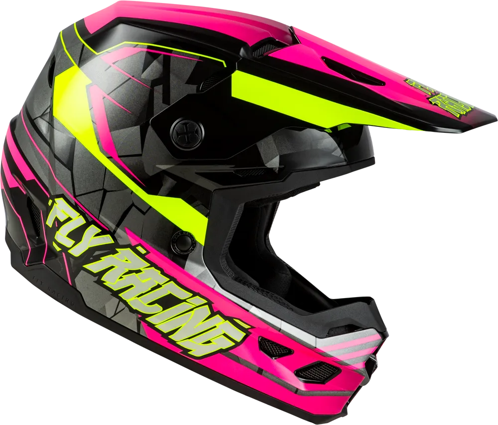 Fly Racing Youth Kinetic Scorched Offroad Helmet