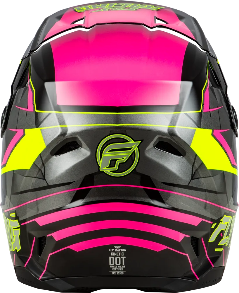 Fly Racing Youth Kinetic Scorched Offroad Helmet