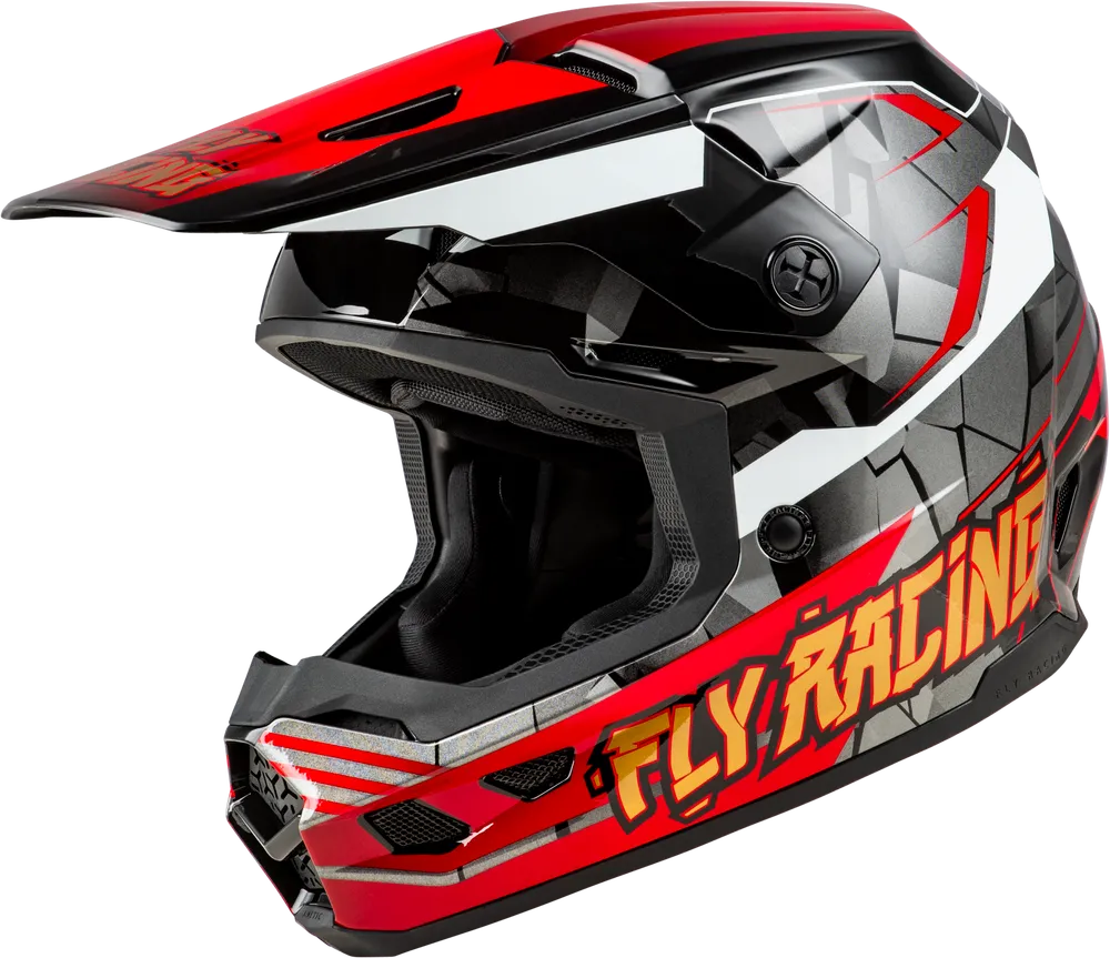 Fly Racing Youth Kinetic Scorched Offroad Helmet