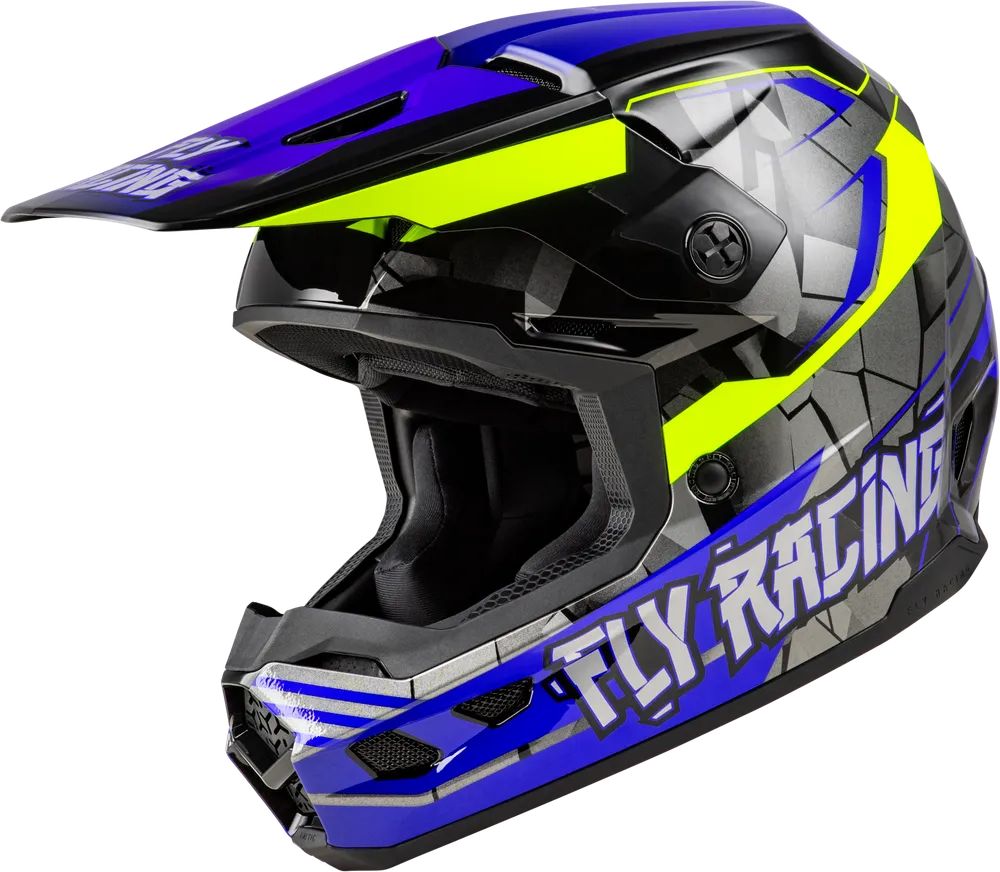 Fly Racing Youth Kinetic Scorched Offroad Helmet