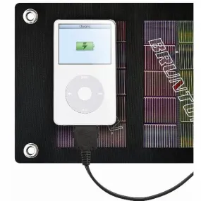 Foldable iPod Solar Charger