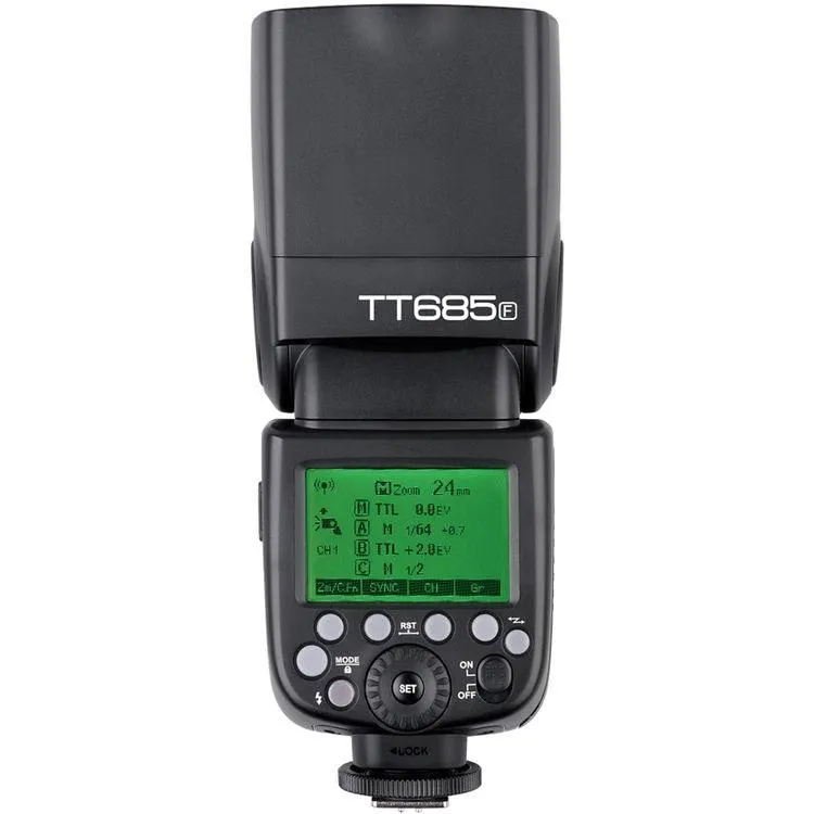 Godox TT685F 2.4GHz TTL HSS Speedlite Flash for Fujifilm Cameras