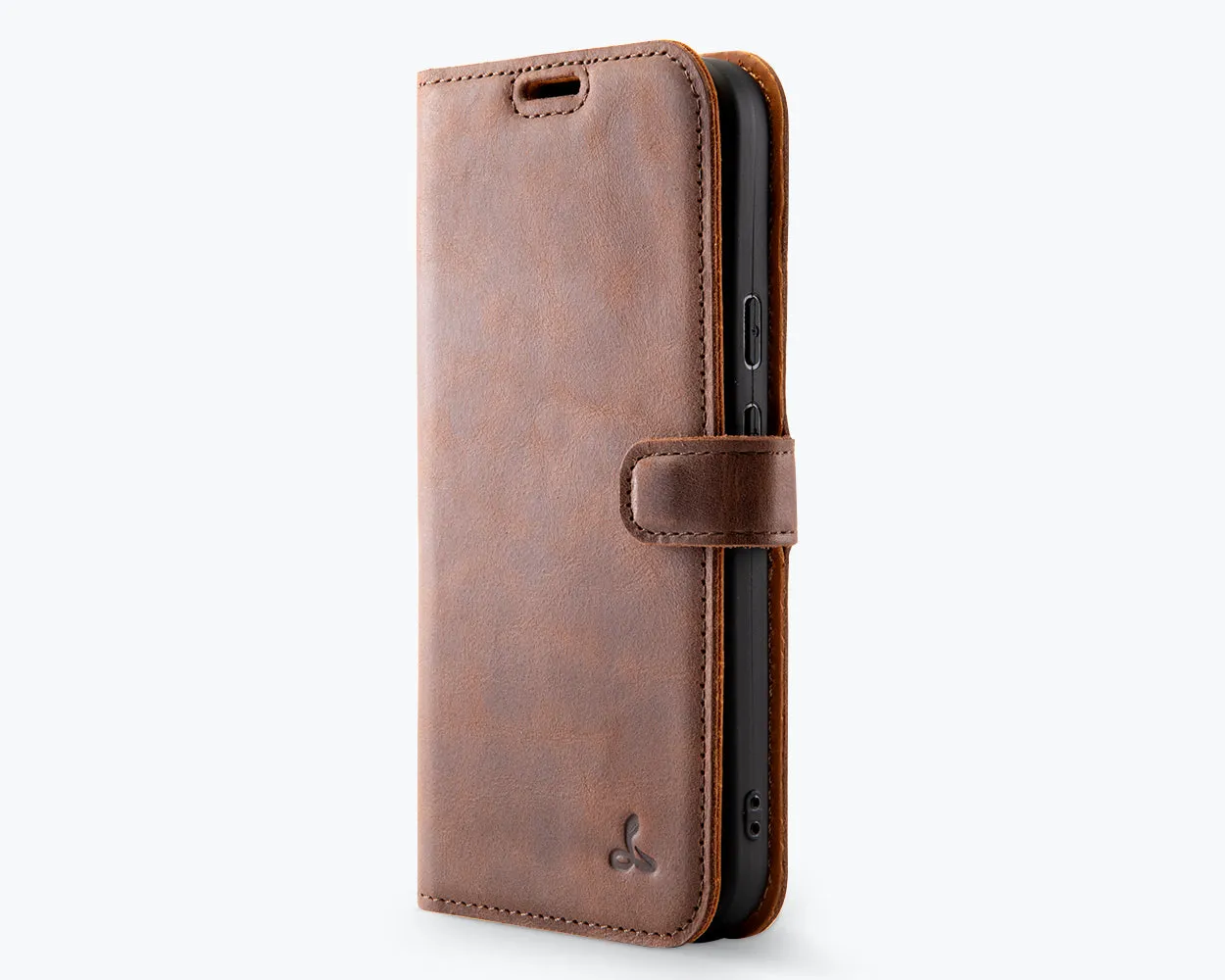 Google Pixel 9 Pro XL - Vintage Leather Wallet