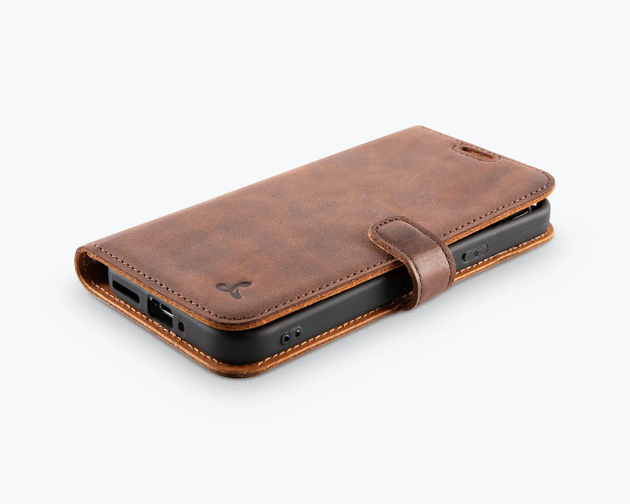 Google Pixel 9 Pro XL - Vintage Leather Wallet