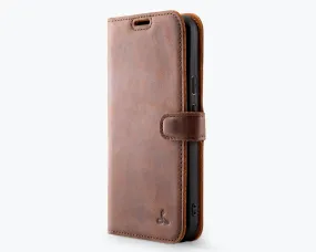 Google Pixel 9 - Vintage Leather Wallet